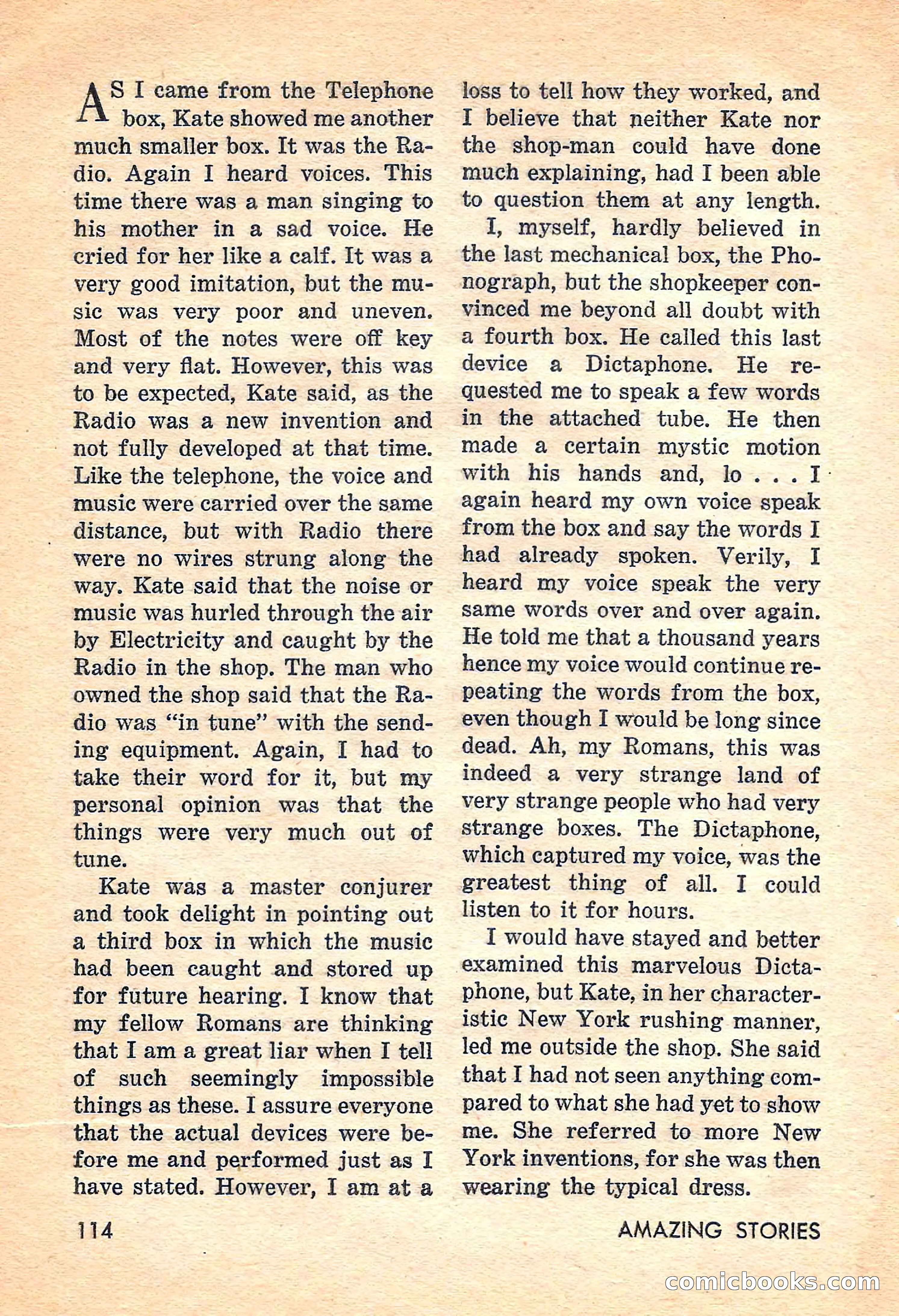 Amazing Stories, September 1962 — page 114 of 132