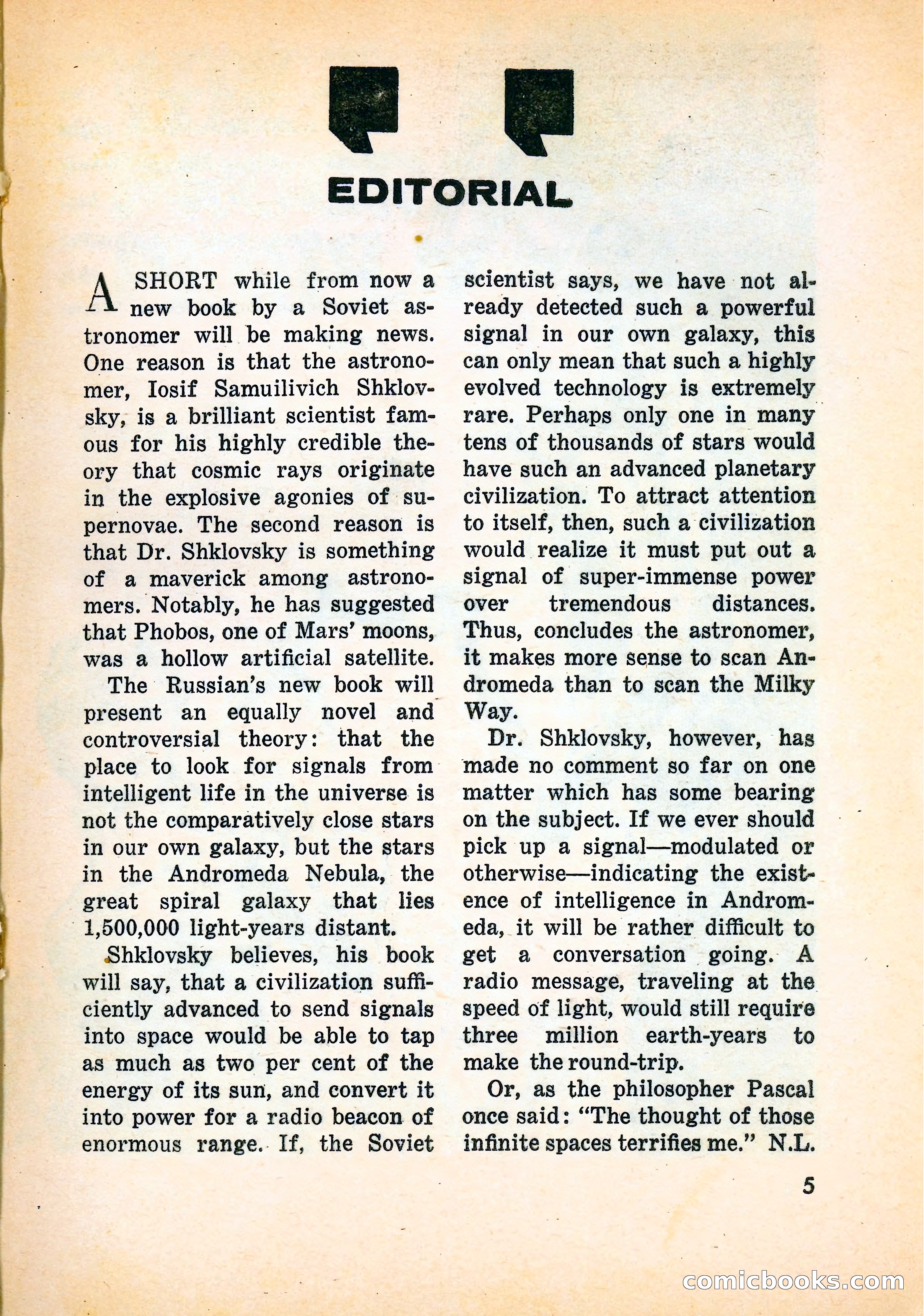 Amazing Stories, June 1963 — page 5 of 132