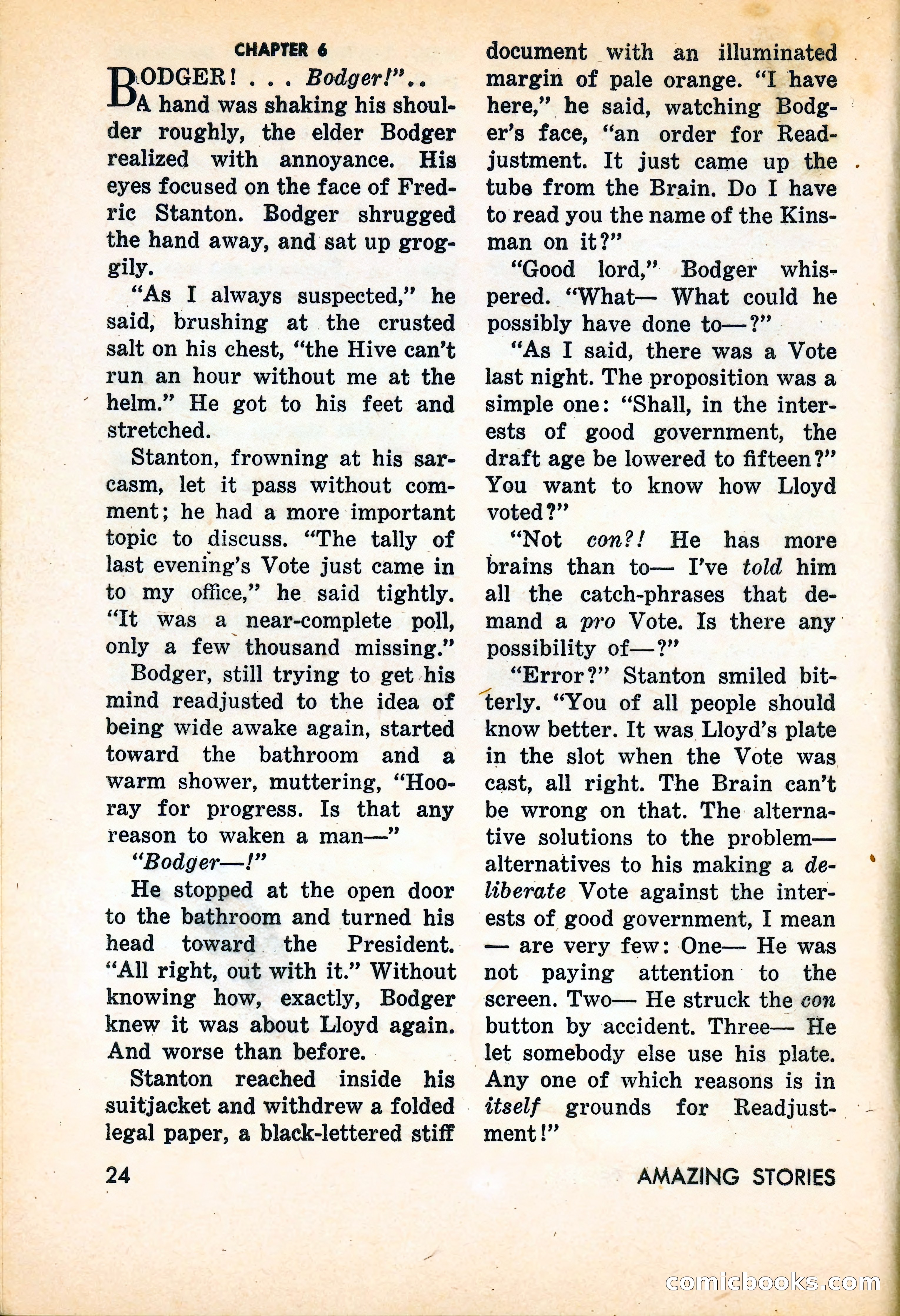 Amazing Stories, June 1963 — page 24 of 132