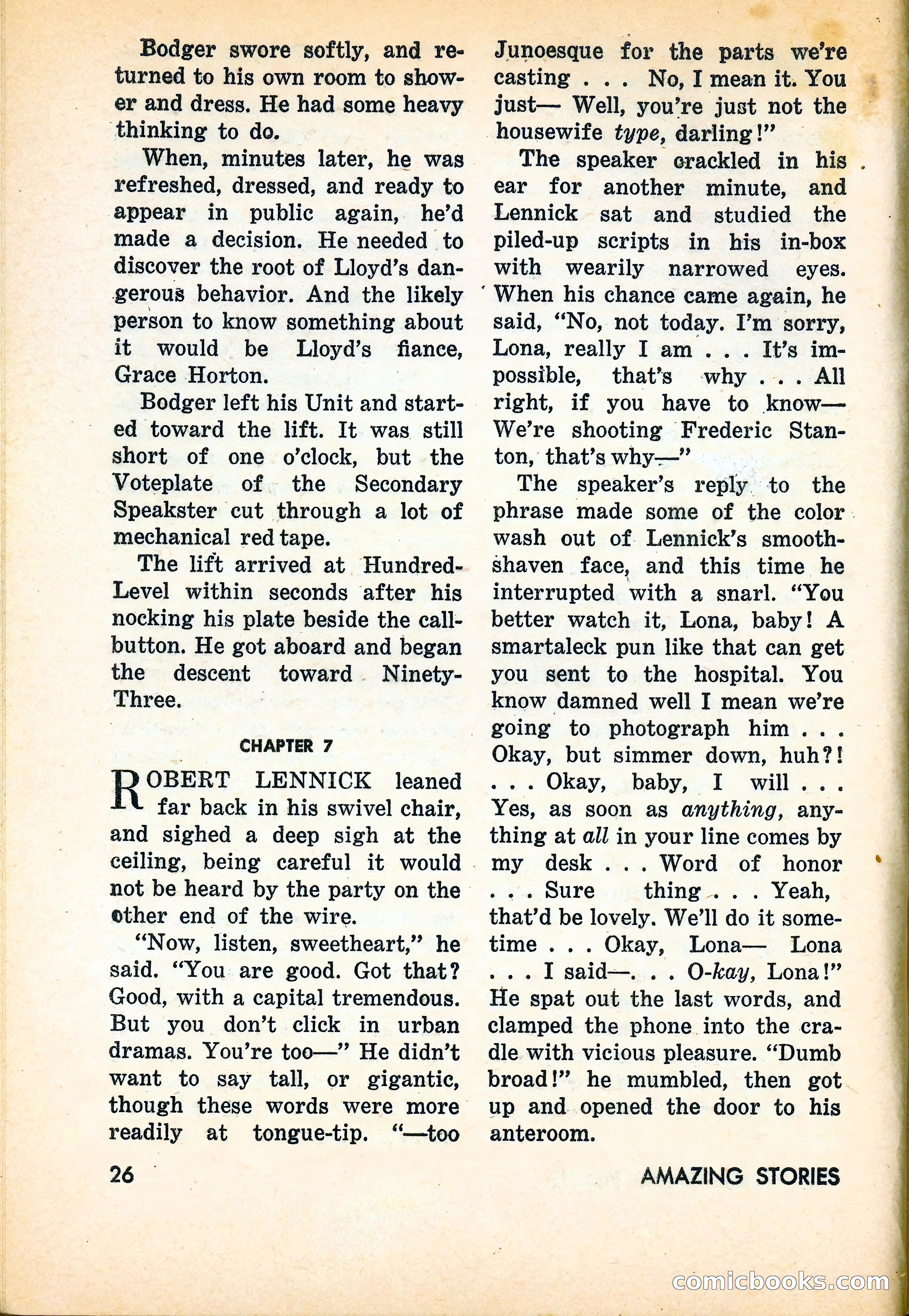 Amazing Stories, June 1963 — page 26 of 132