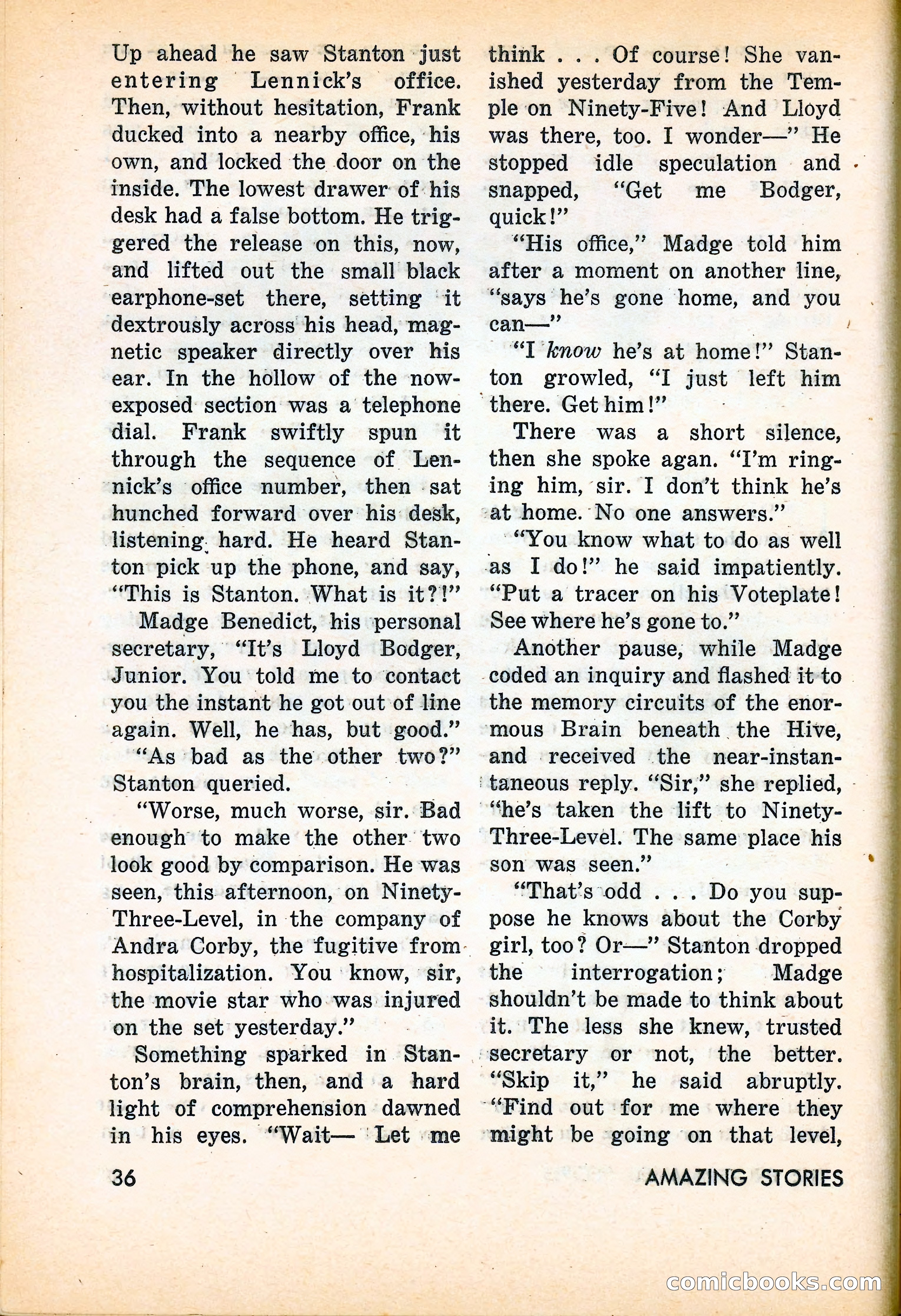 Amazing Stories, June 1963 — page 36 of 132