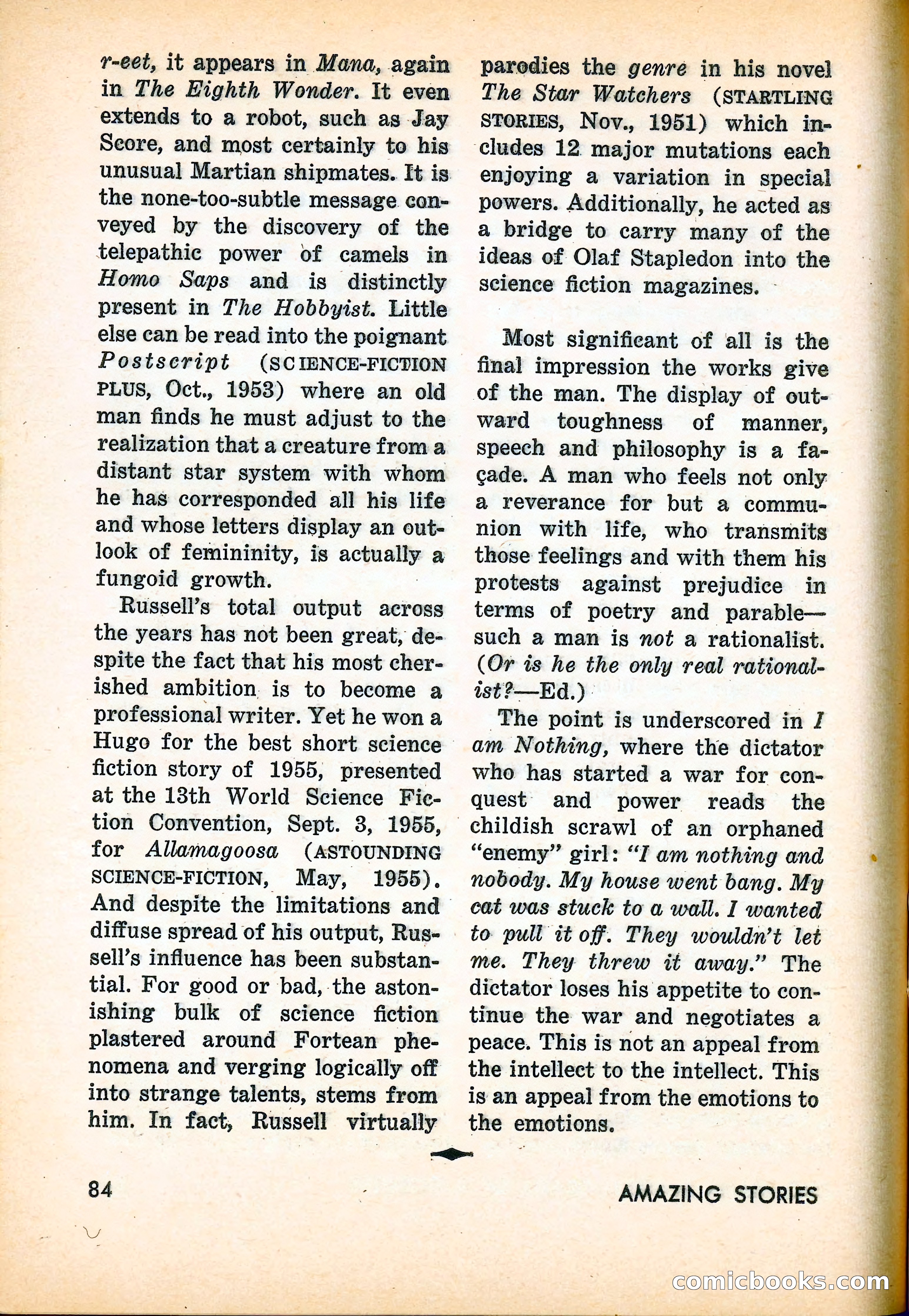 Amazing Stories, June 1963 — page 84 of 132
