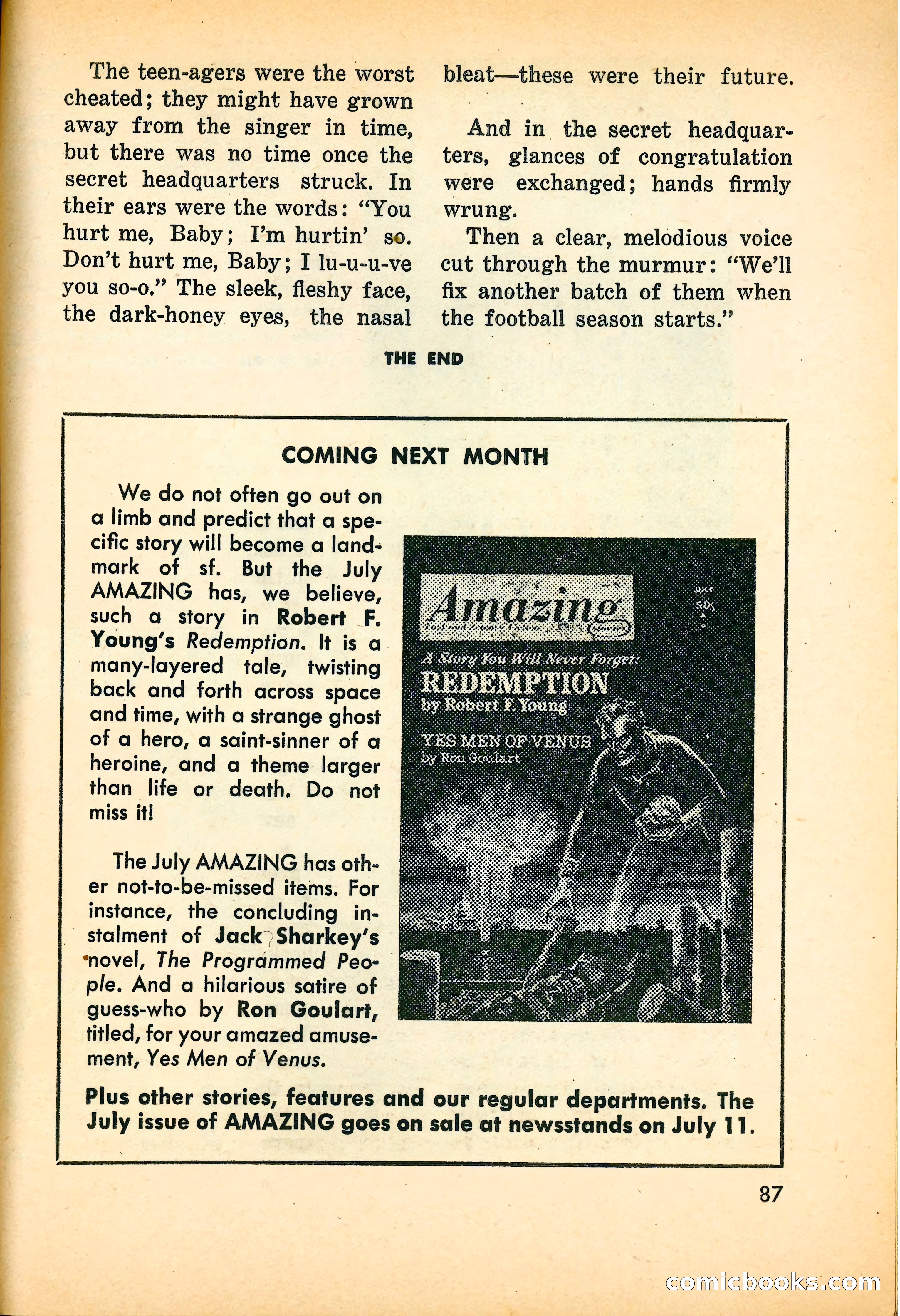 Amazing Stories, June 1963 — page 87 of 132