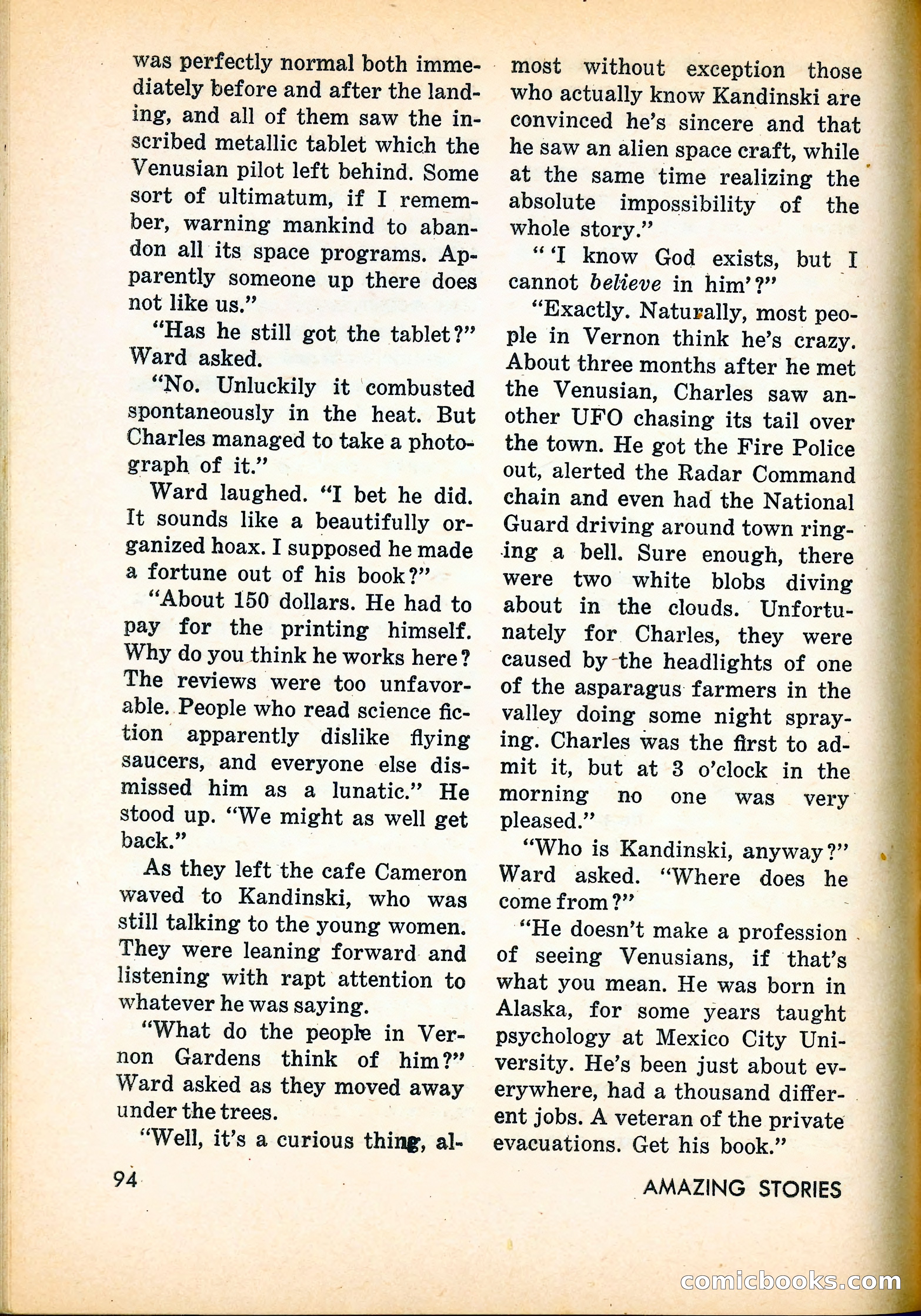 Amazing Stories, June 1963 — page 94 of 132