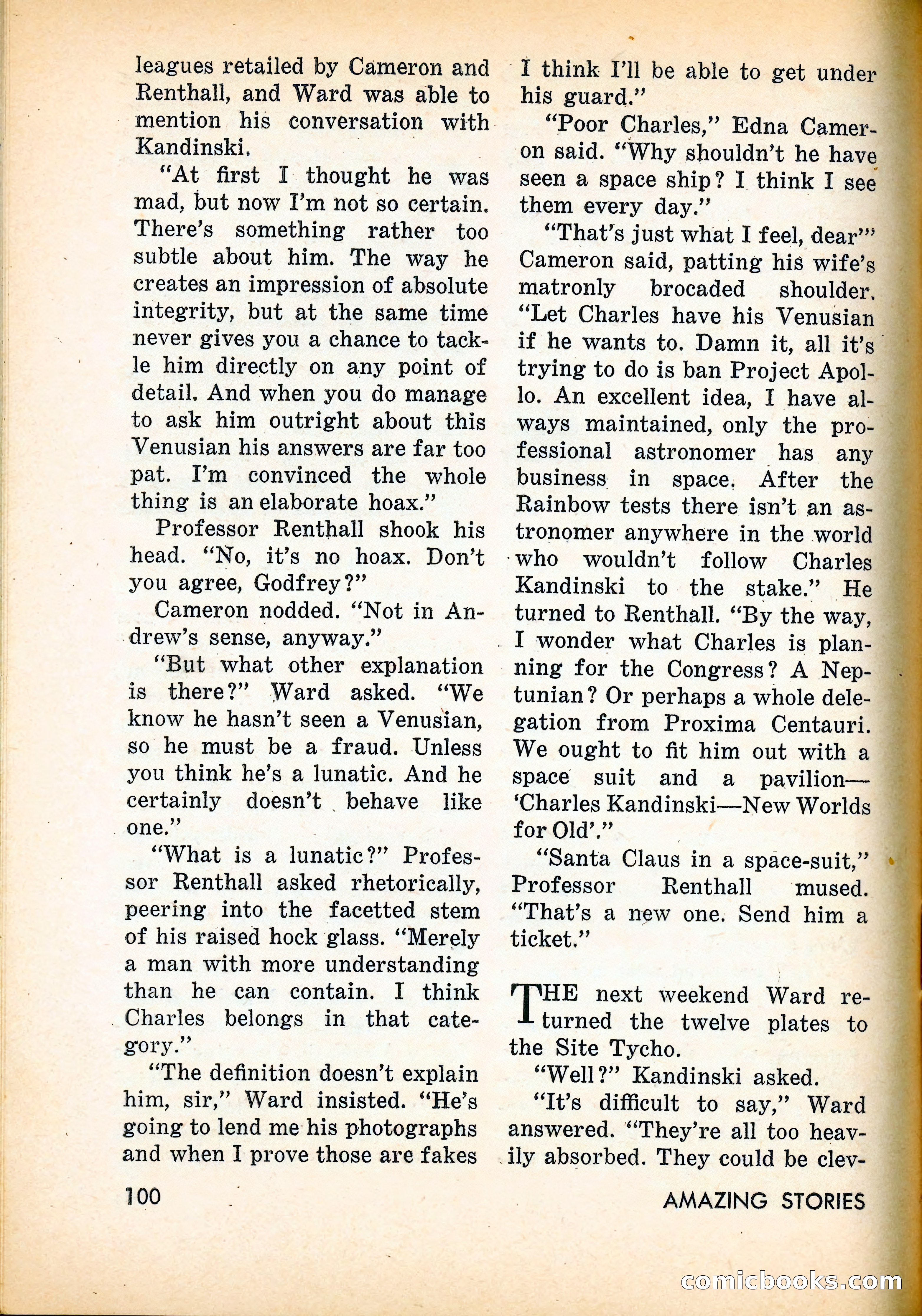 Amazing Stories, June 1963 — page 100 of 132