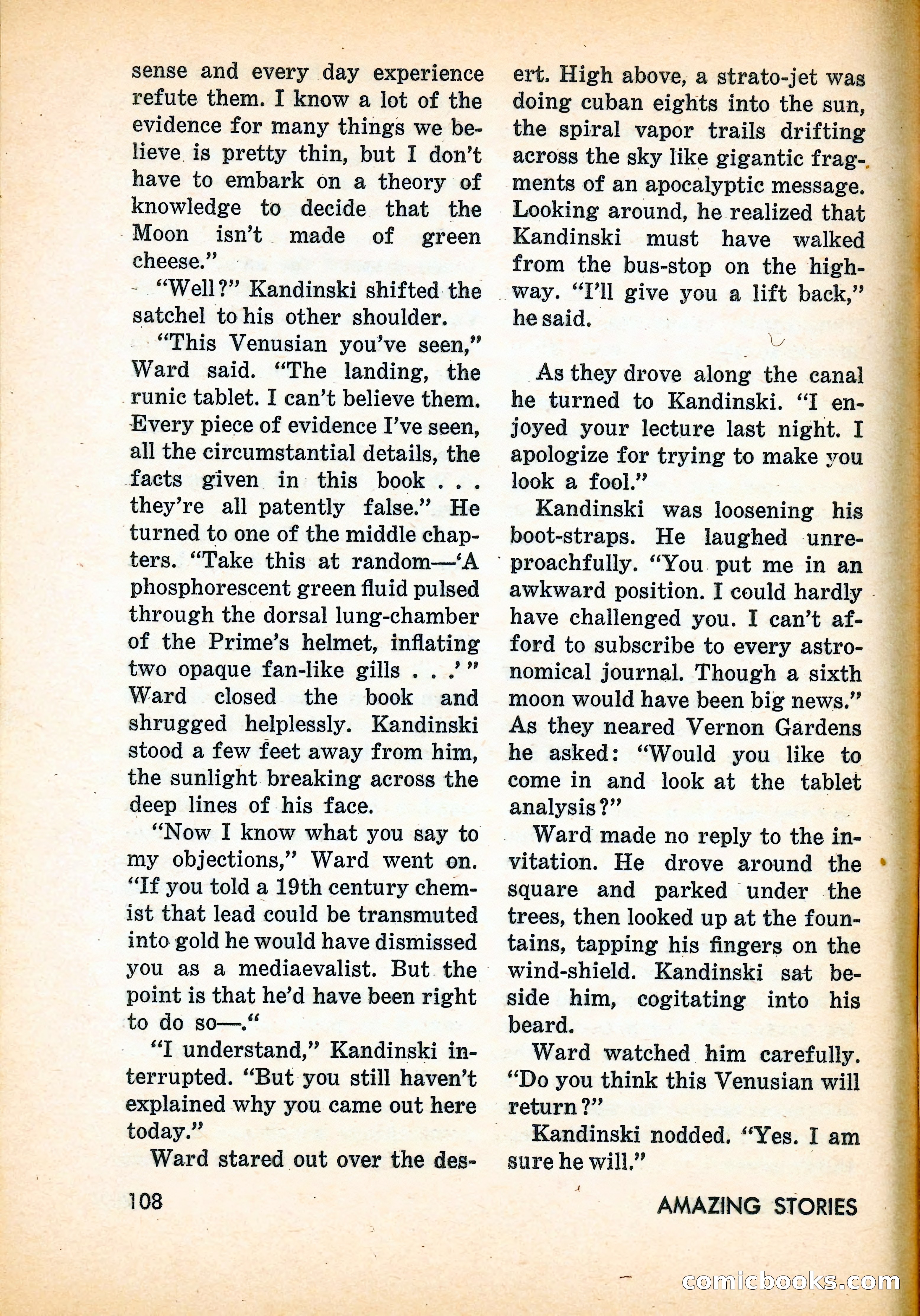Amazing Stories, June 1963 — page 108 of 132