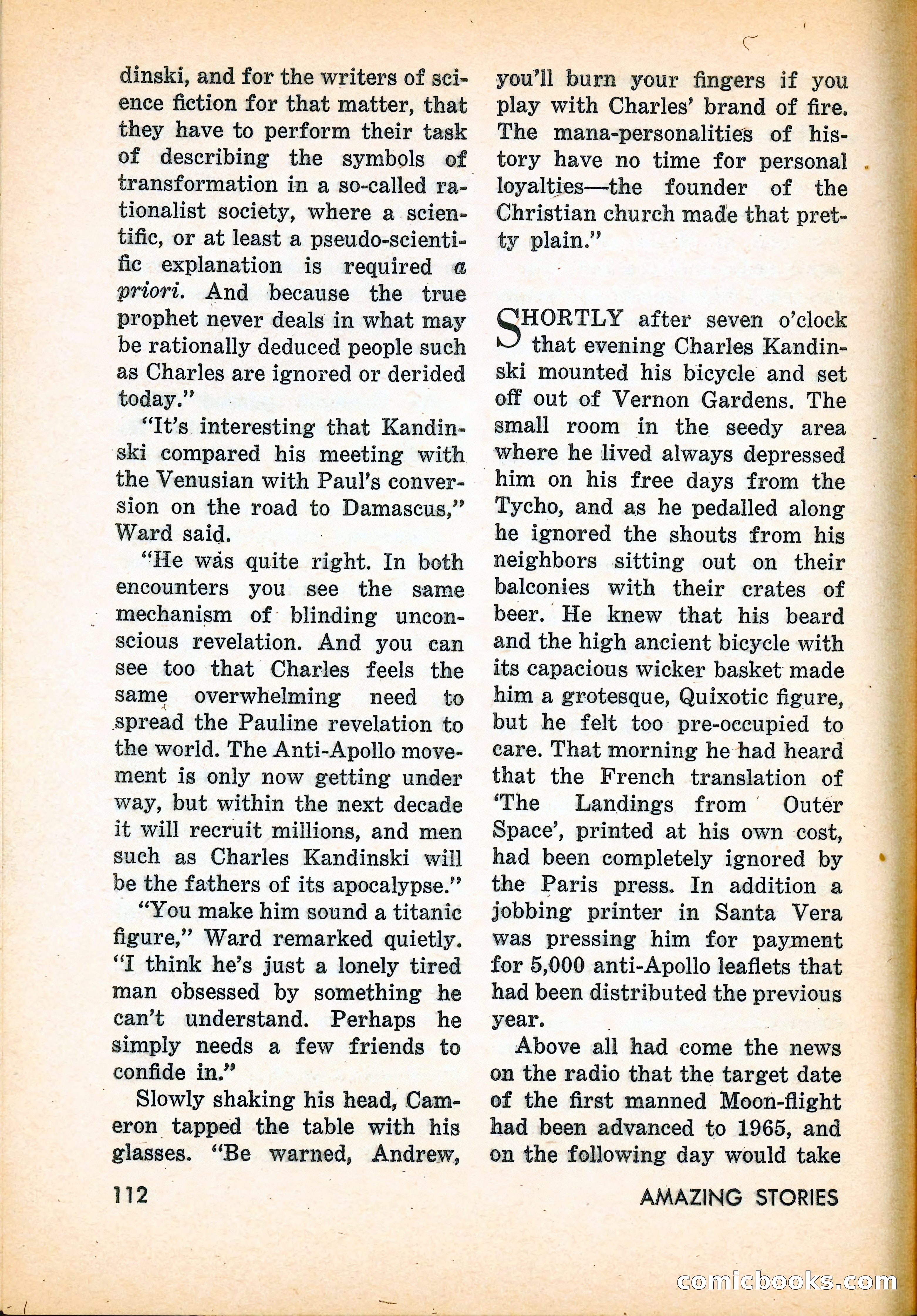 Amazing Stories, June 1963 — page 112 of 132