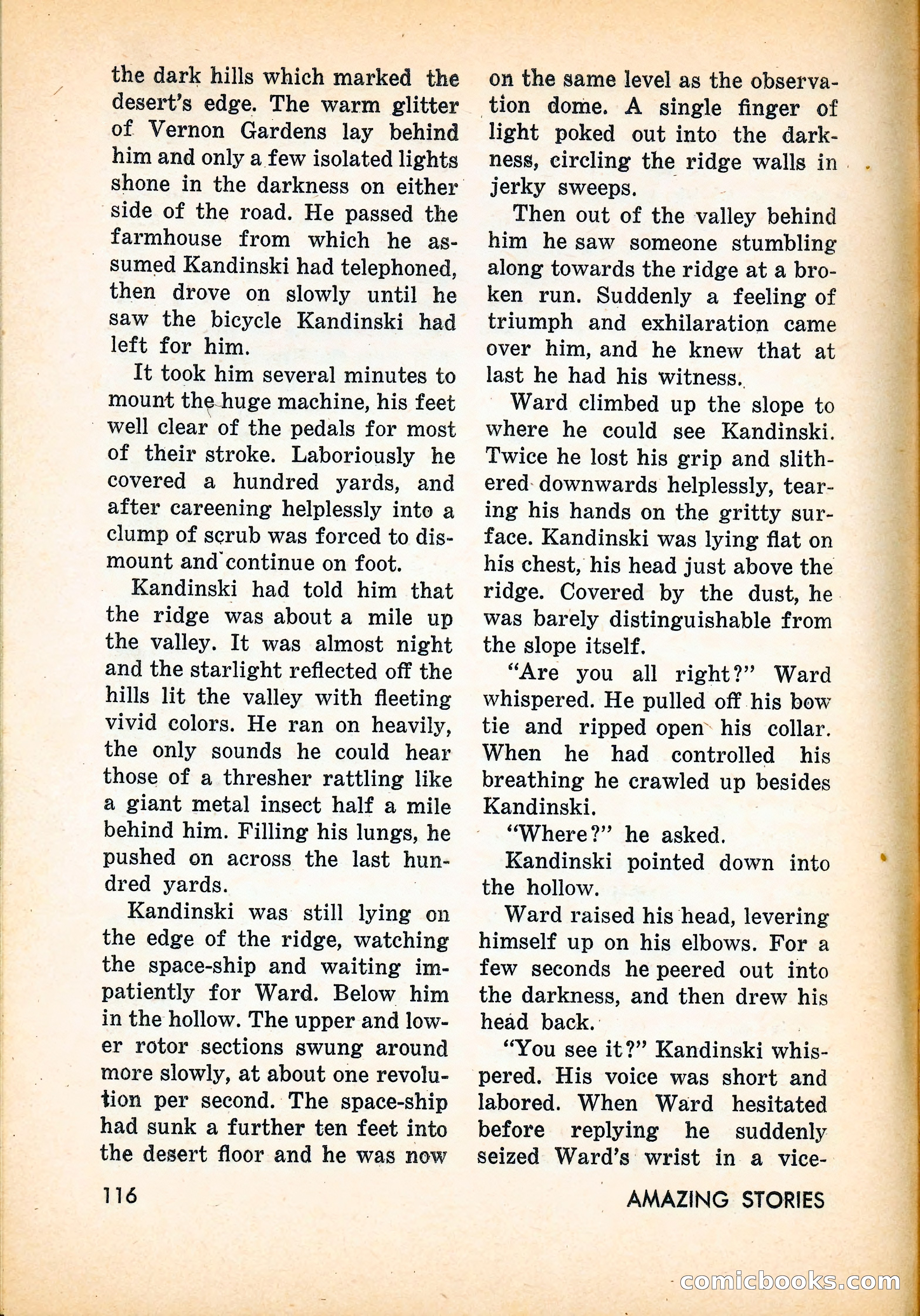 Amazing Stories, June 1963 — page 116 of 132
