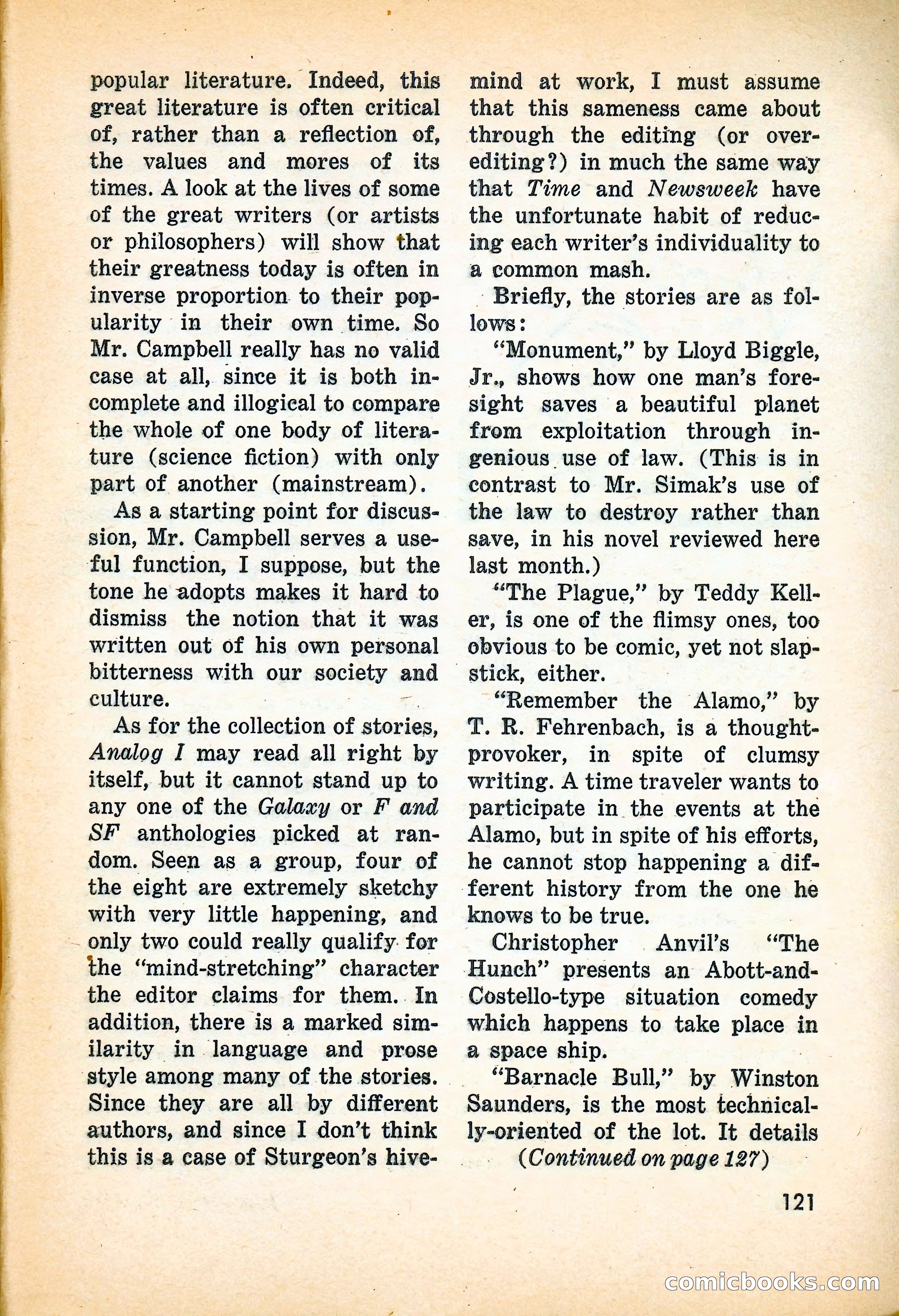 Amazing Stories, June 1963 — page 121 of 132