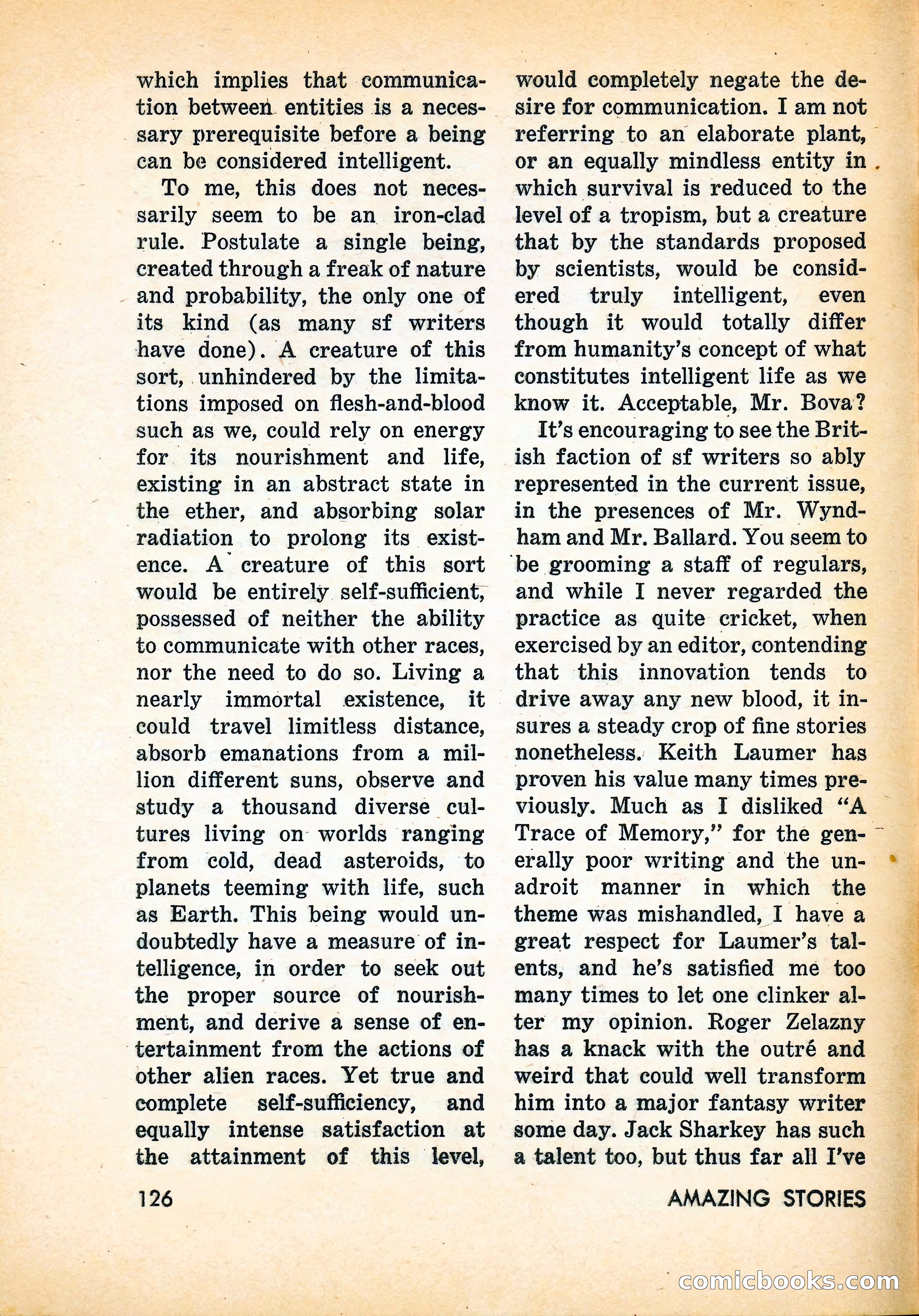 Amazing Stories, June 1963 — page 126 of 132