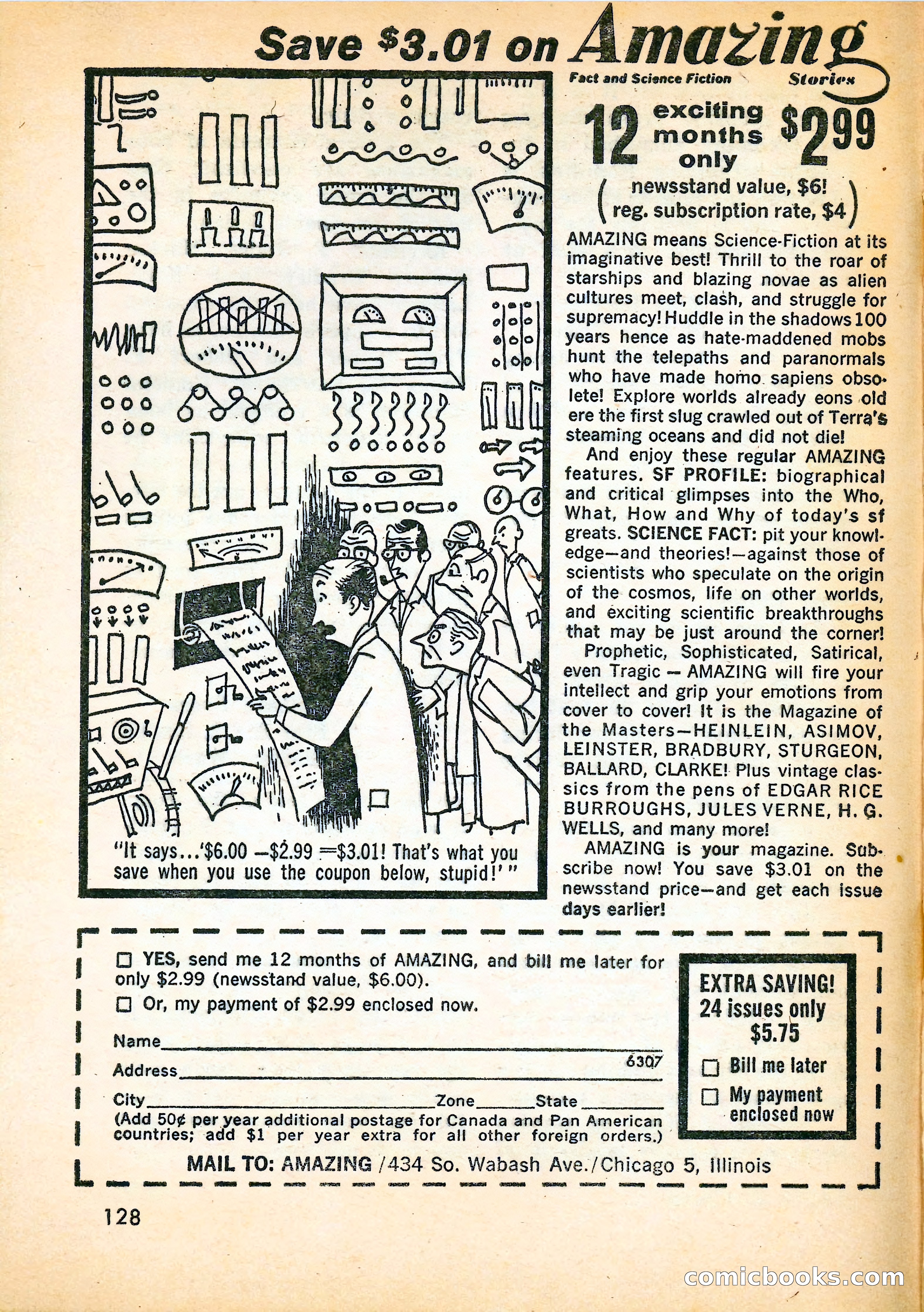 Amazing Stories, June 1963 — page 128 of 132