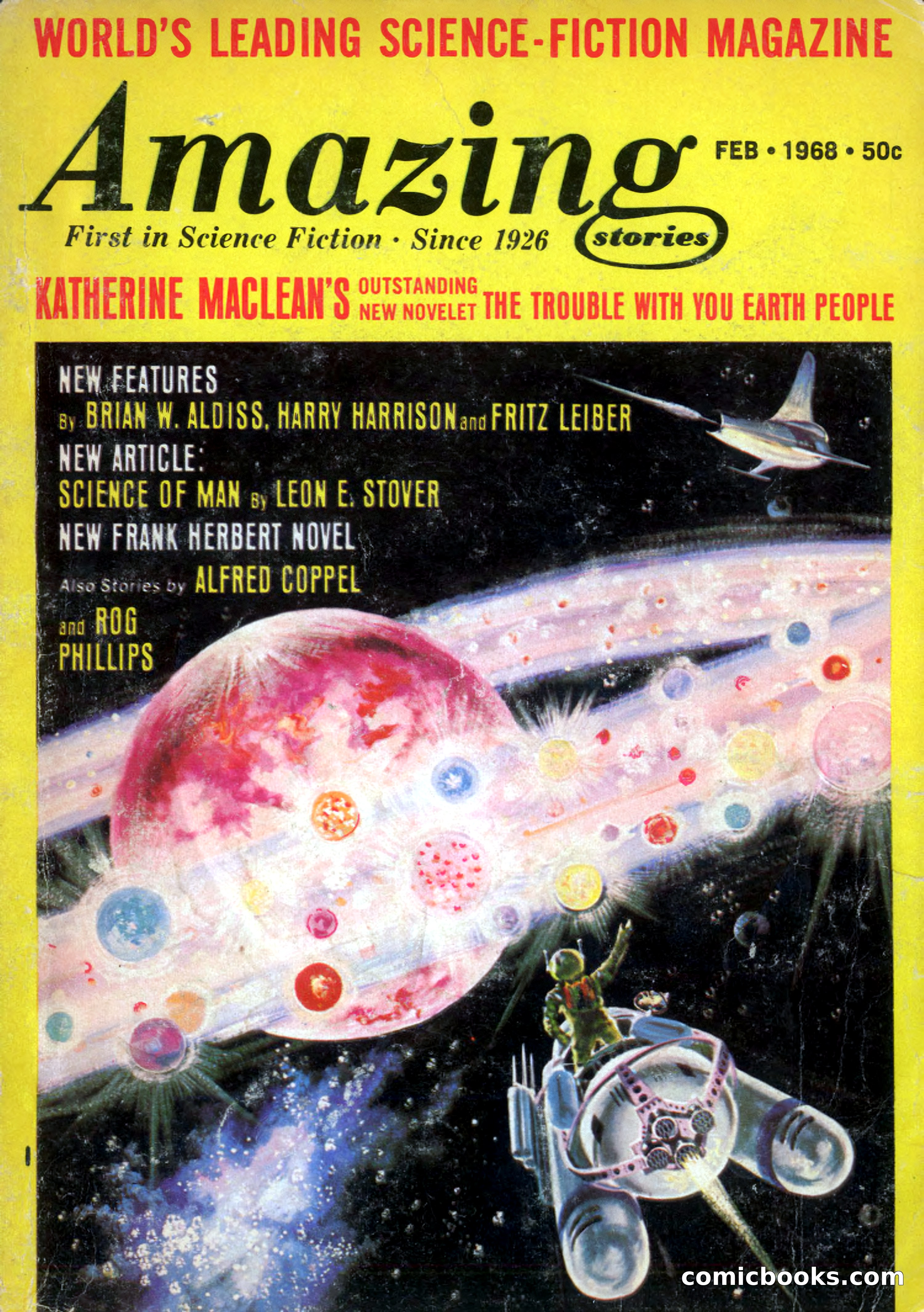 Amazing Stories, February 1968