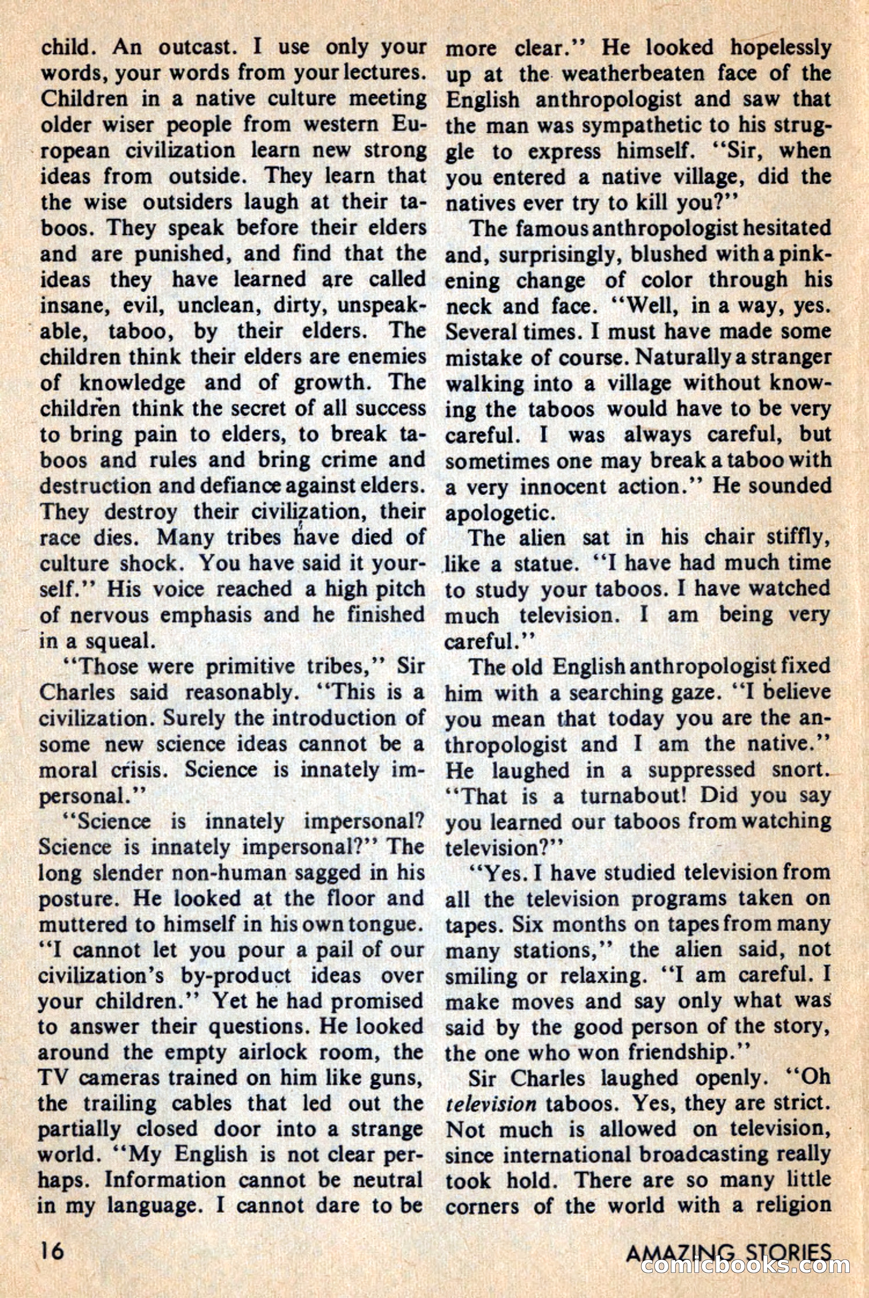 Amazing Stories, February 1968 — page 16 of 148