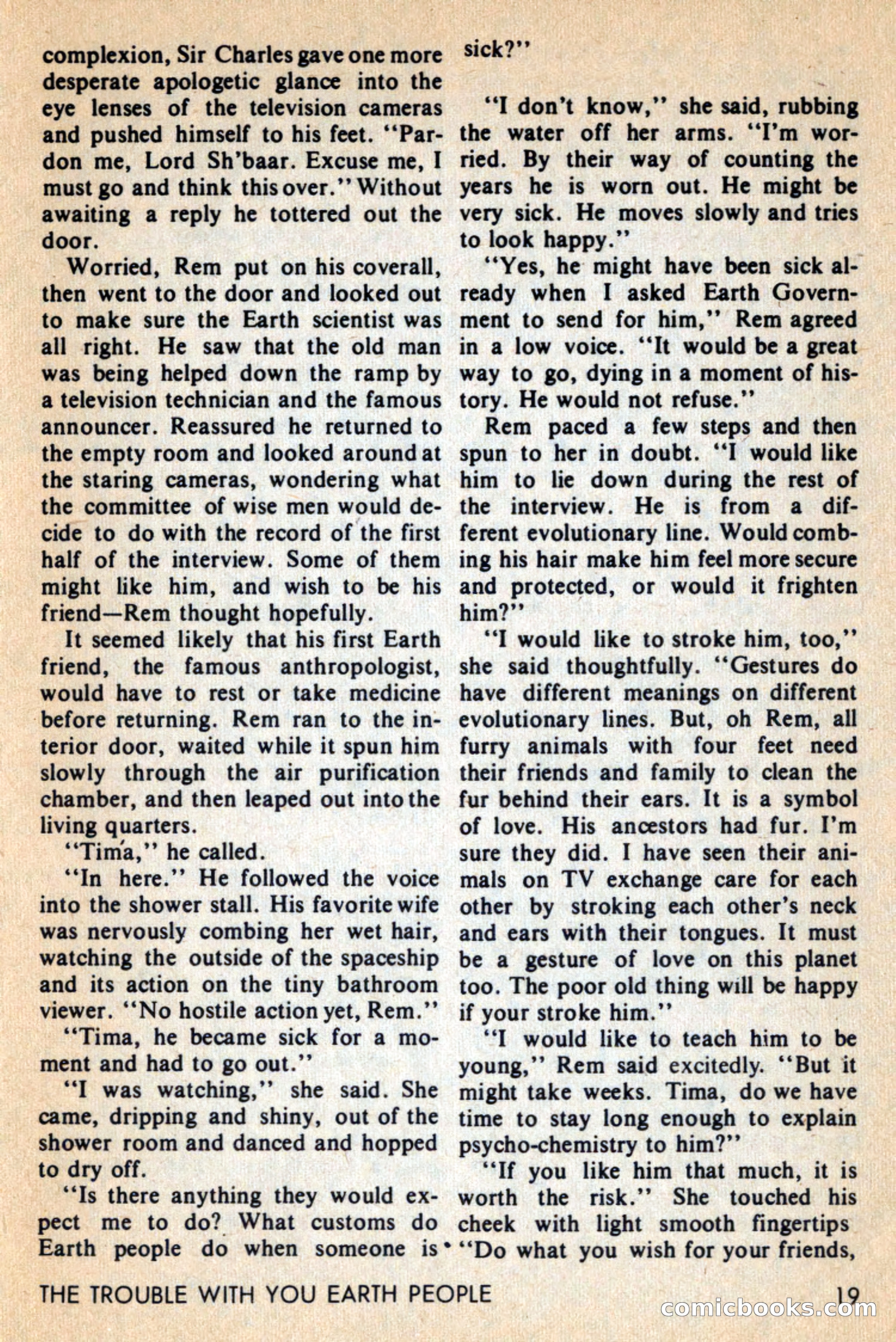 Amazing Stories, February 1968 — page 19 of 148