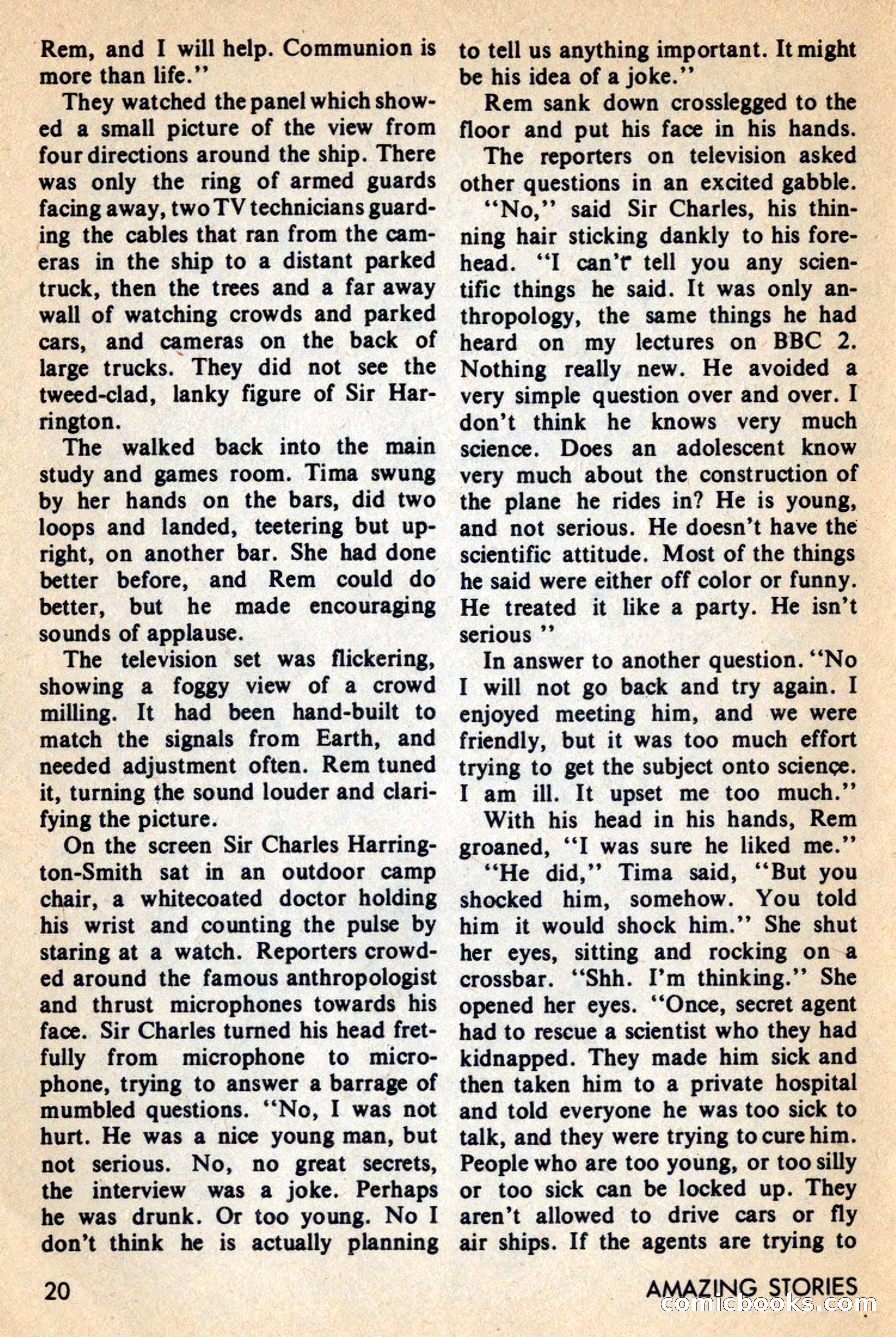 Amazing Stories, February 1968 — page 20 of 148