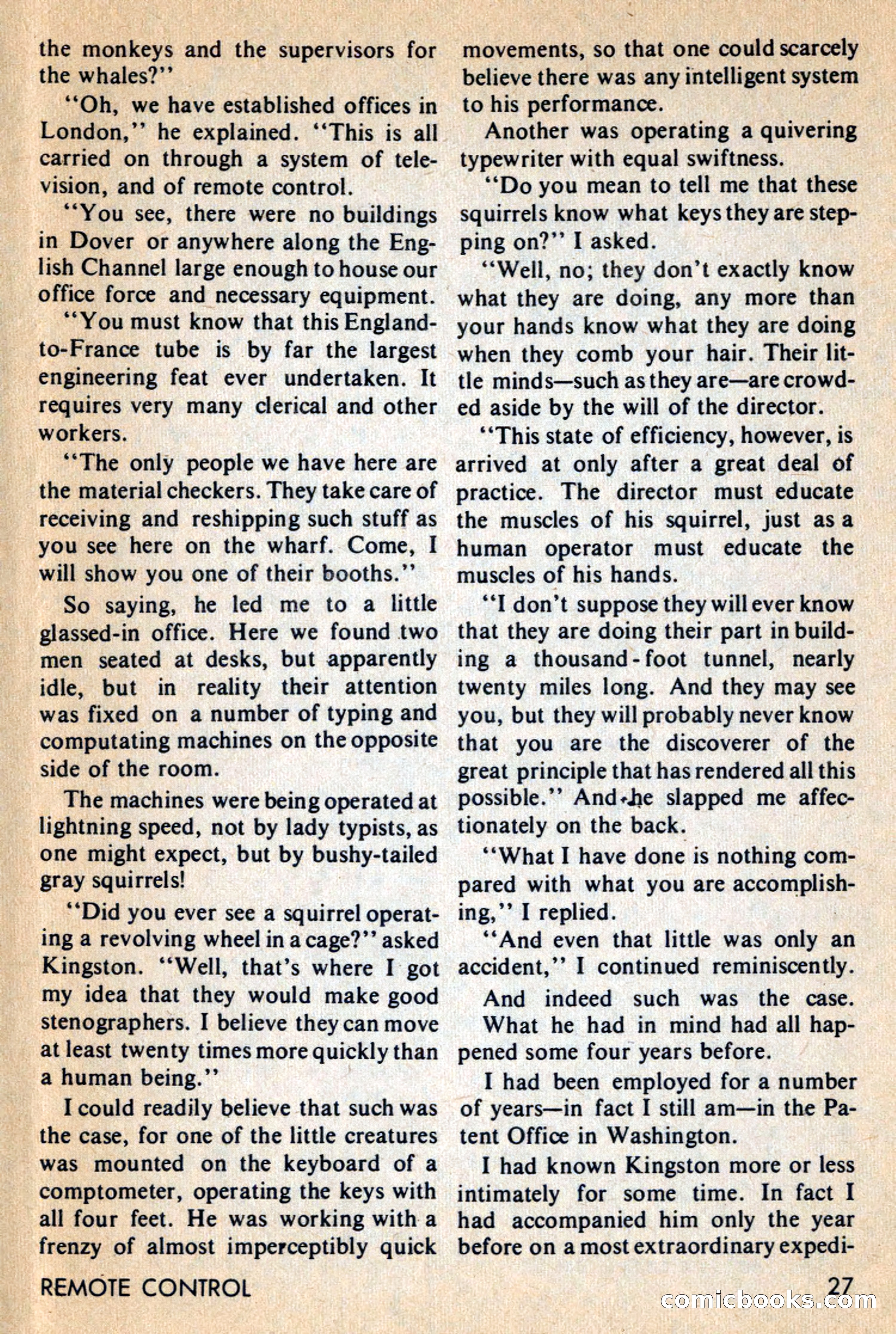 Amazing Stories, February 1968 — page 27 of 148
