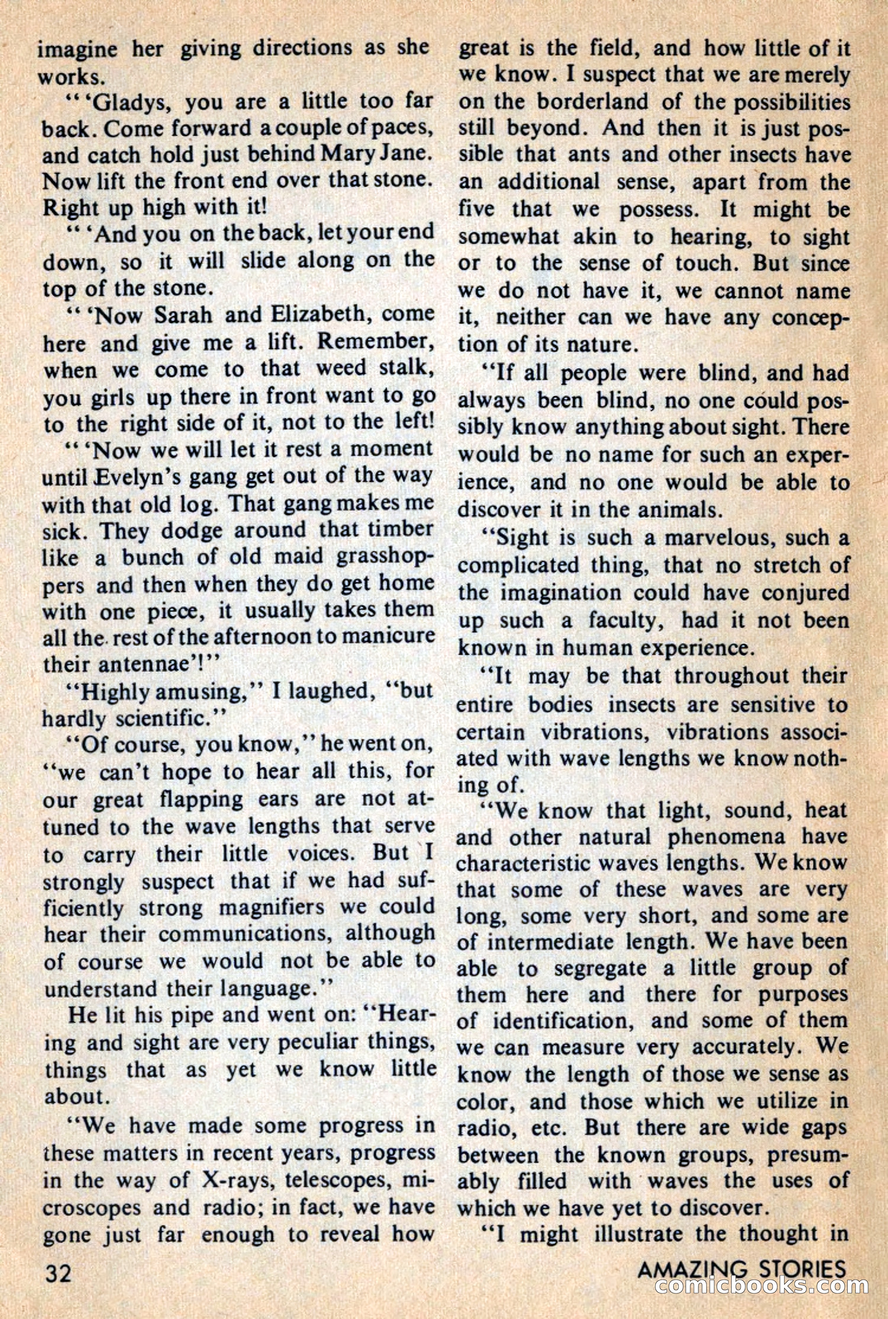 Amazing Stories, February 1968 — page 32 of 148
