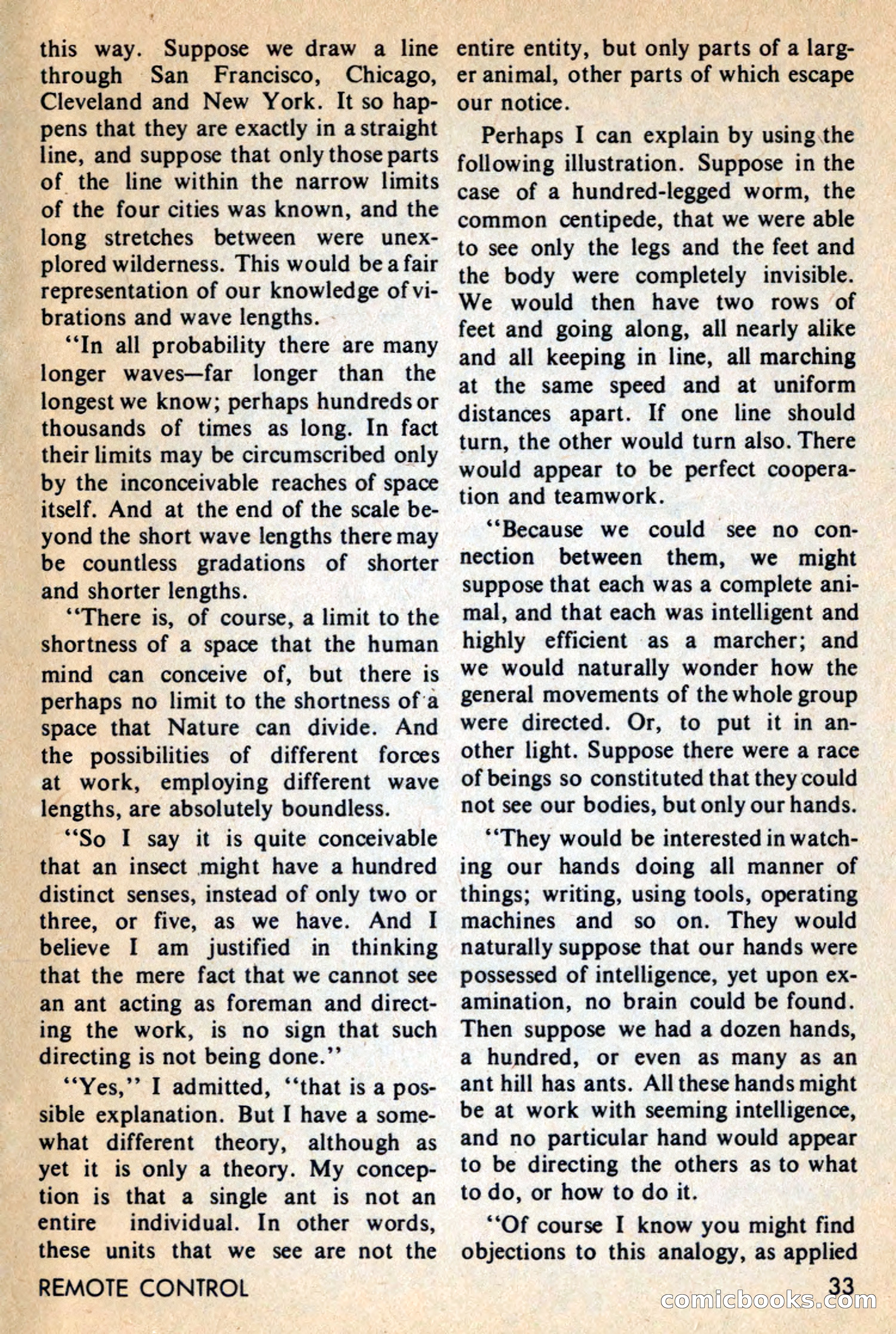 Amazing Stories, February 1968 — page 33 of 148