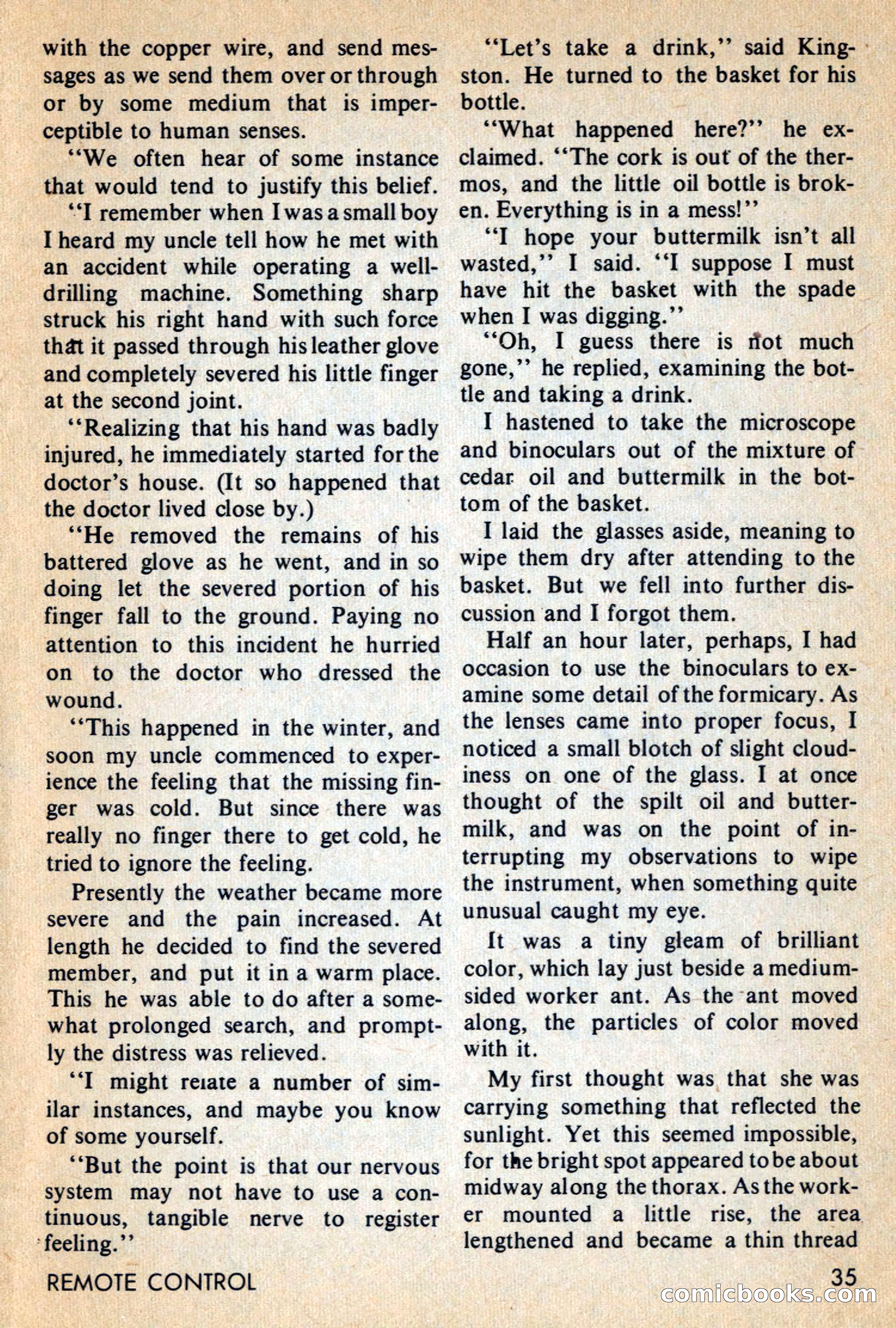 Amazing Stories, February 1968 — page 35 of 148