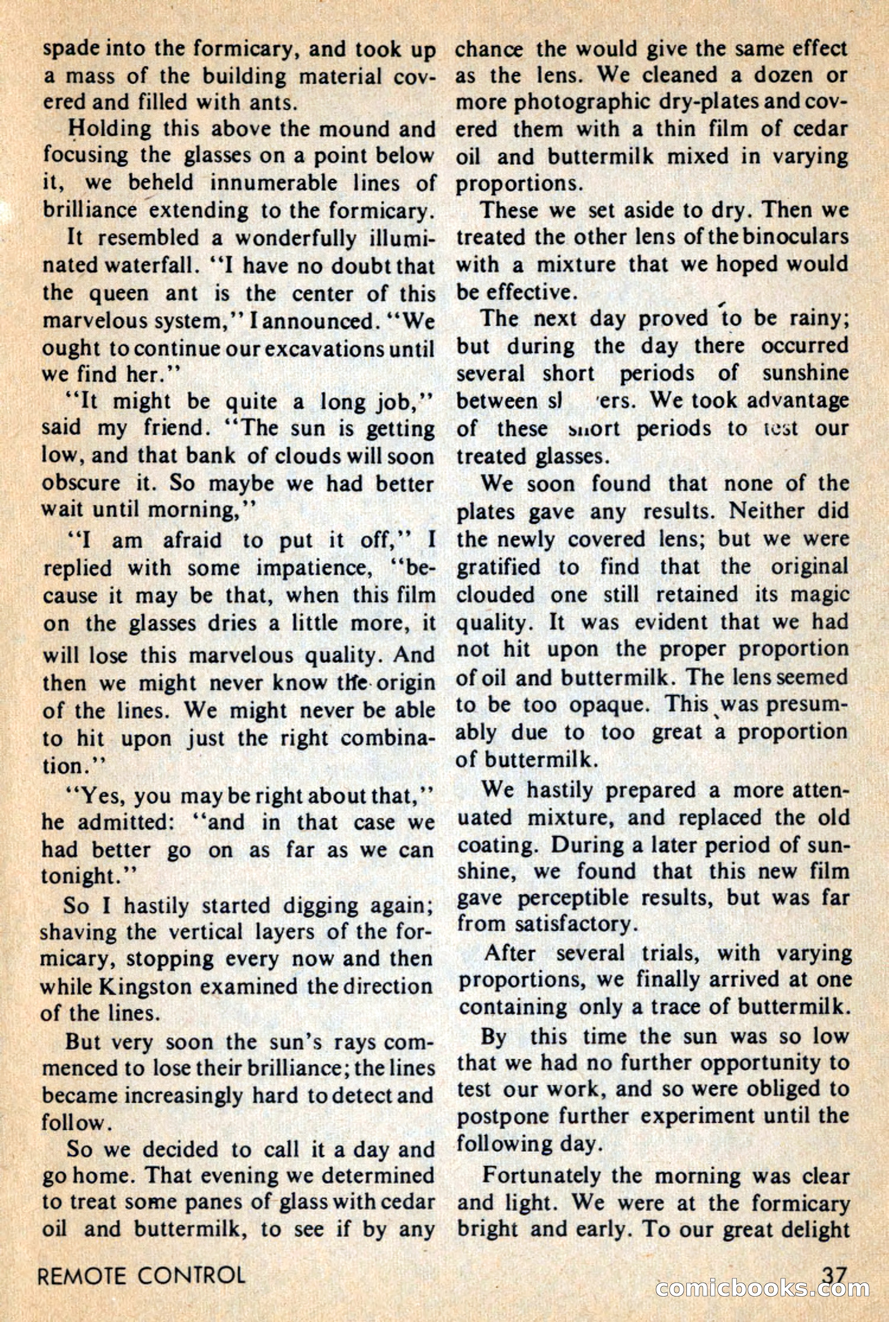 Amazing Stories, February 1968 — page 37 of 148