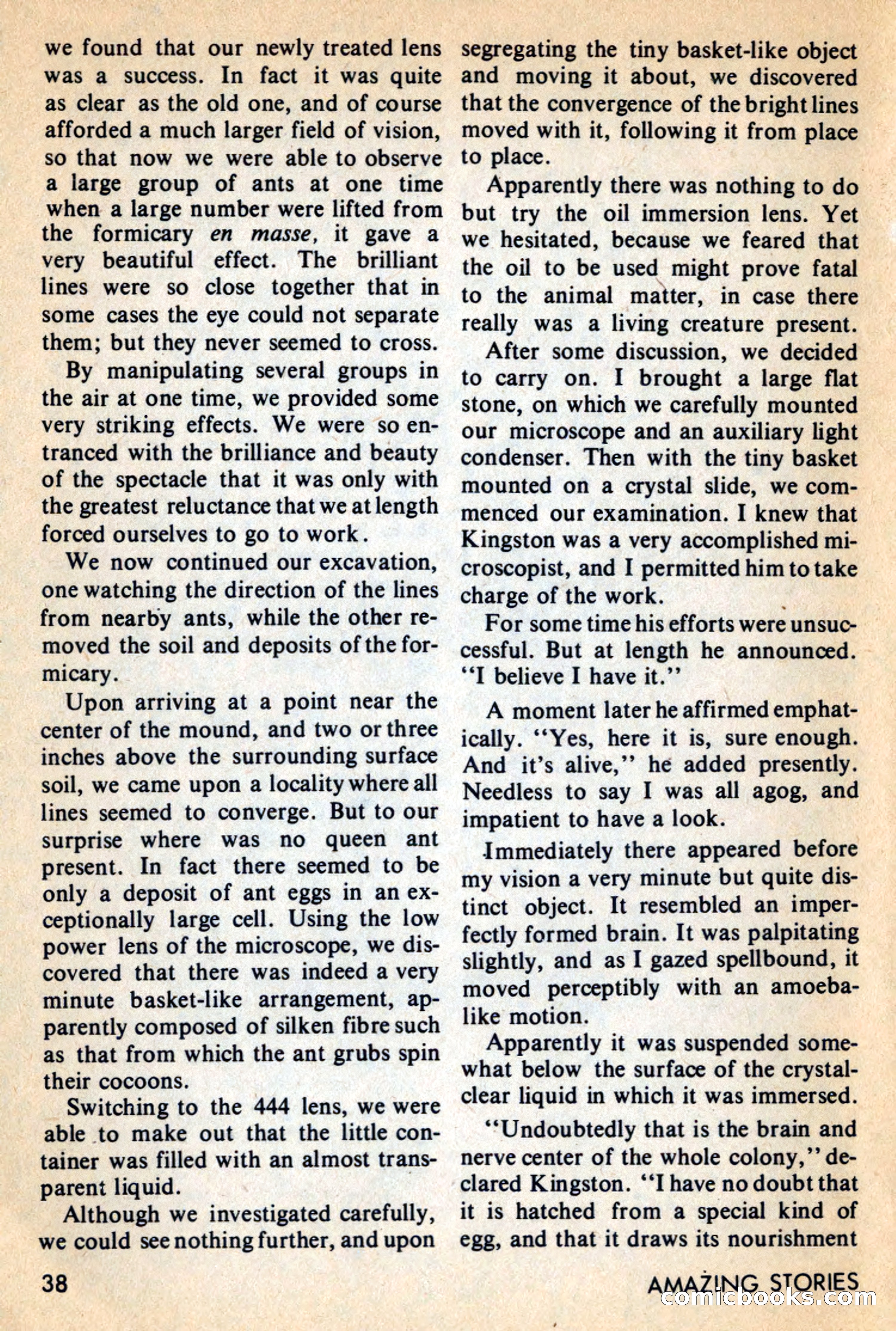 Amazing Stories, February 1968 — page 38 of 148