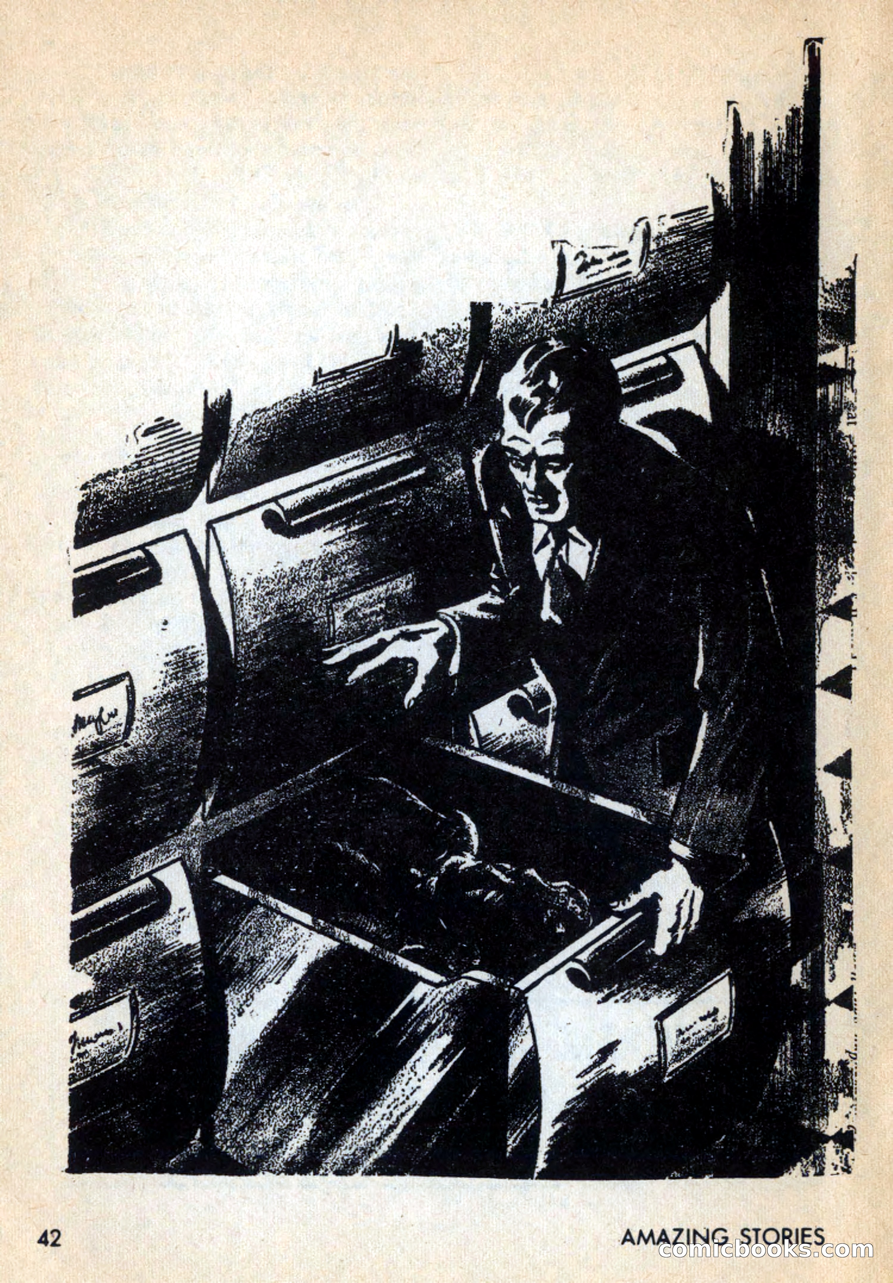 Amazing Stories, February 1968 — page 42 of 148