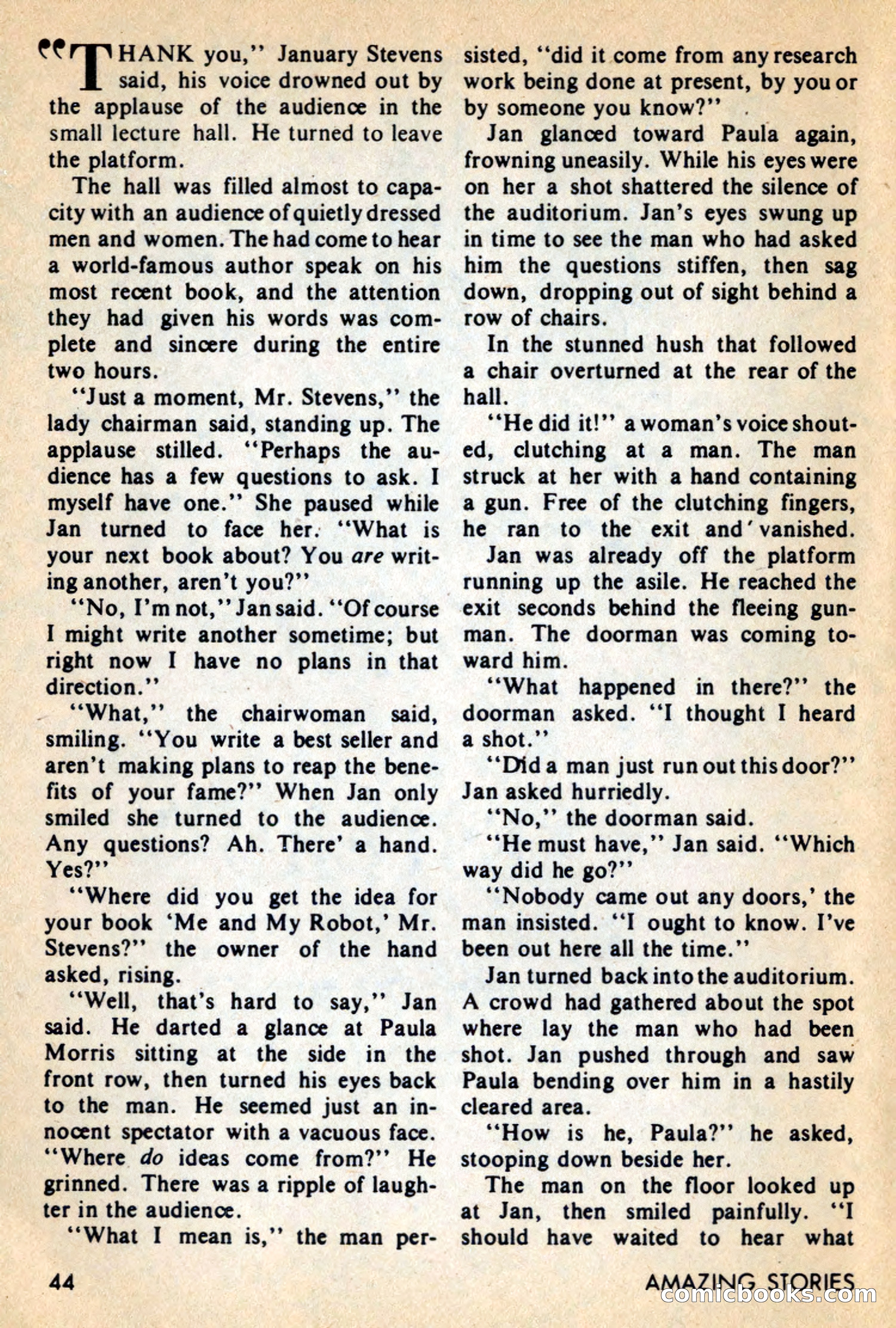 Amazing Stories, February 1968 — page 44 of 148