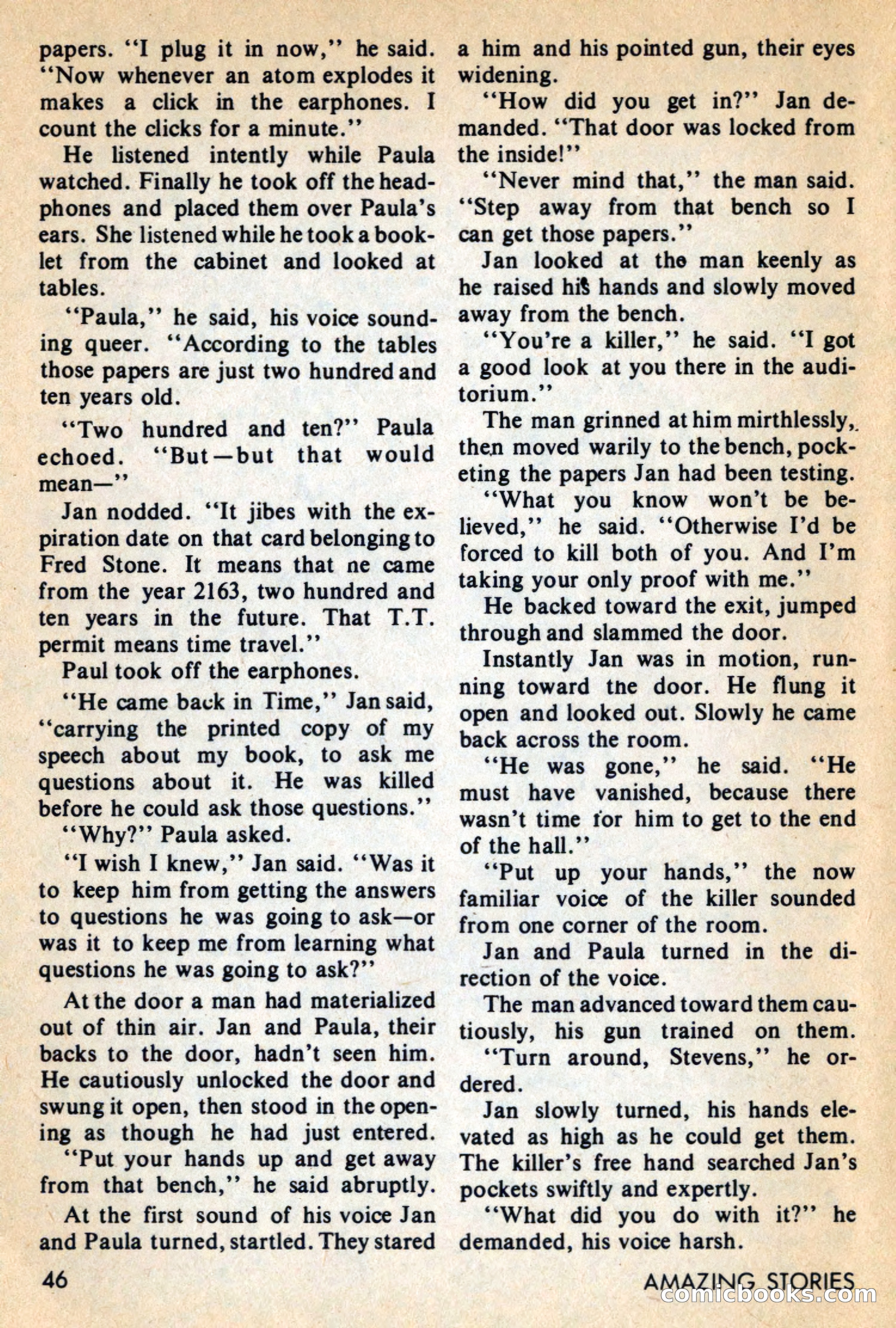 Amazing Stories, February 1968 — page 46 of 148