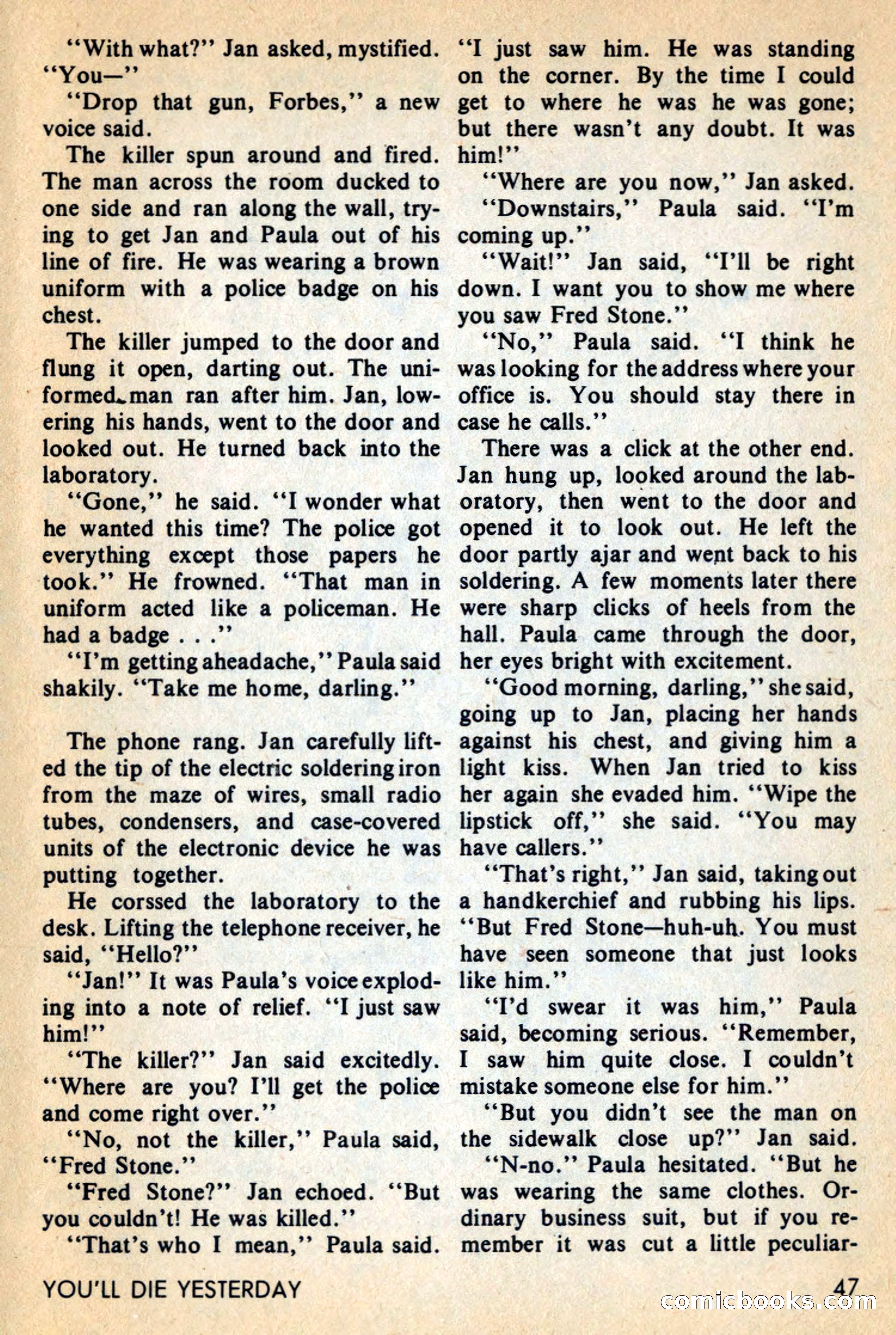 Amazing Stories, February 1968 — page 47 of 148