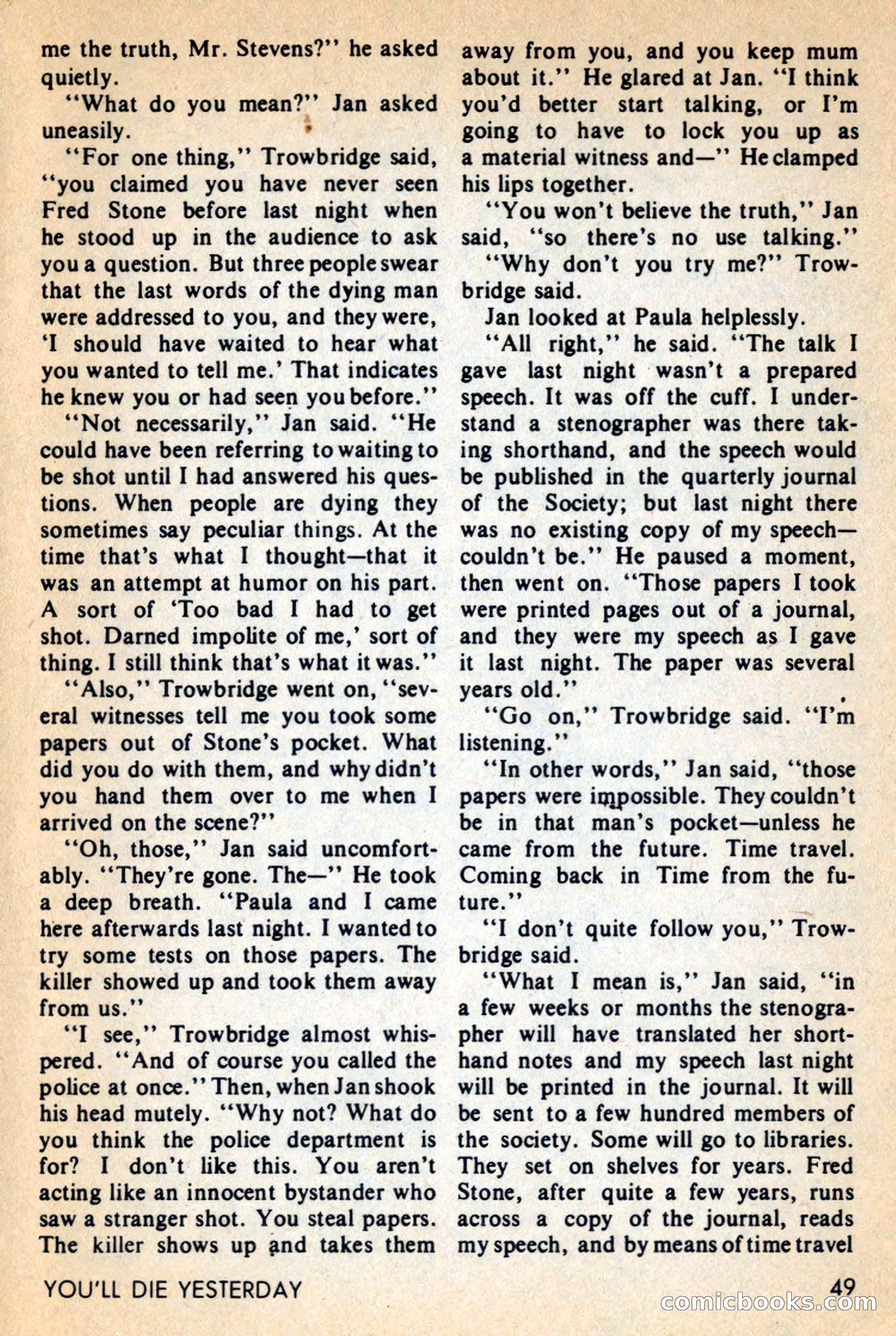 Amazing Stories, February 1968 — page 49 of 148