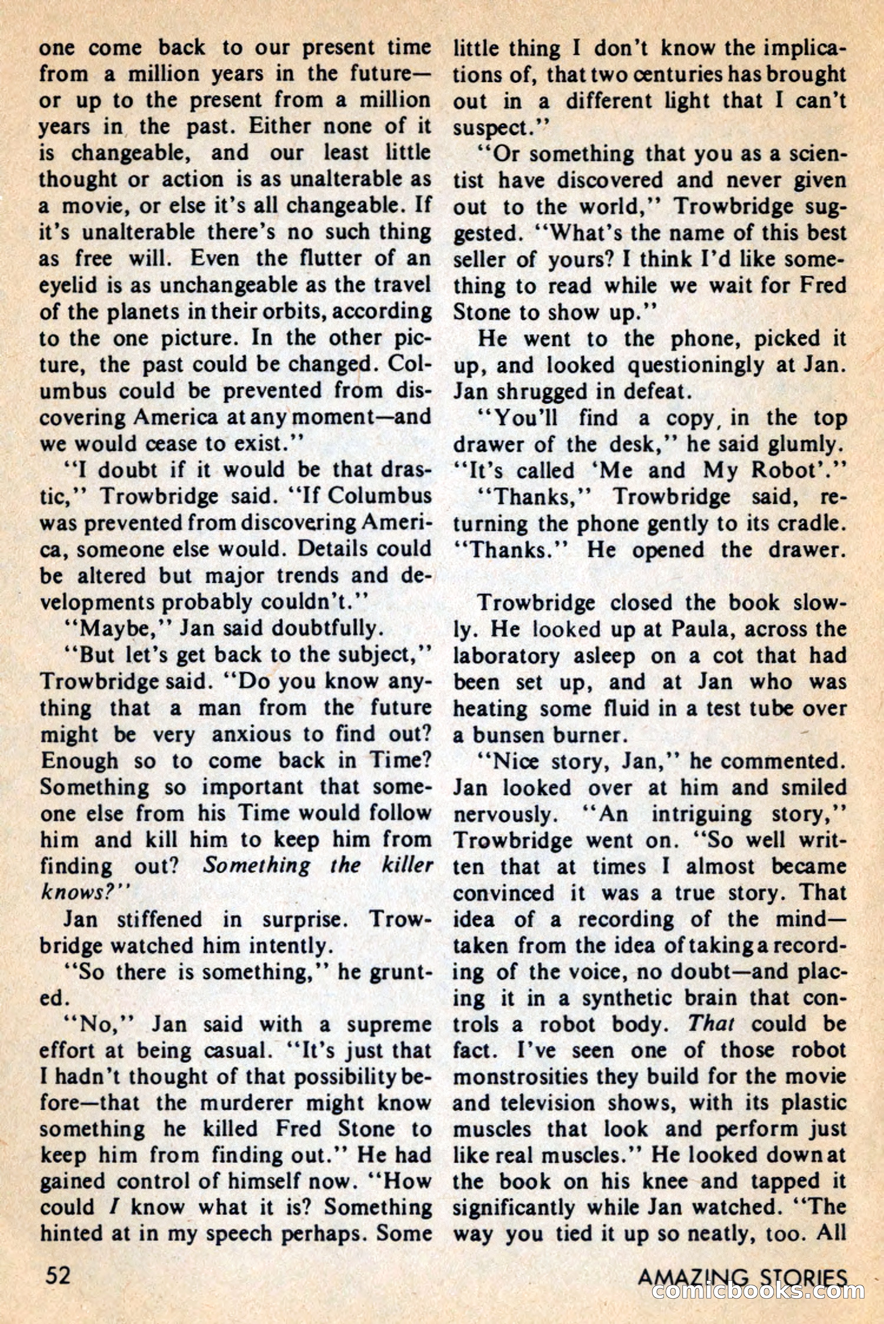 Amazing Stories, February 1968 — page 52 of 148