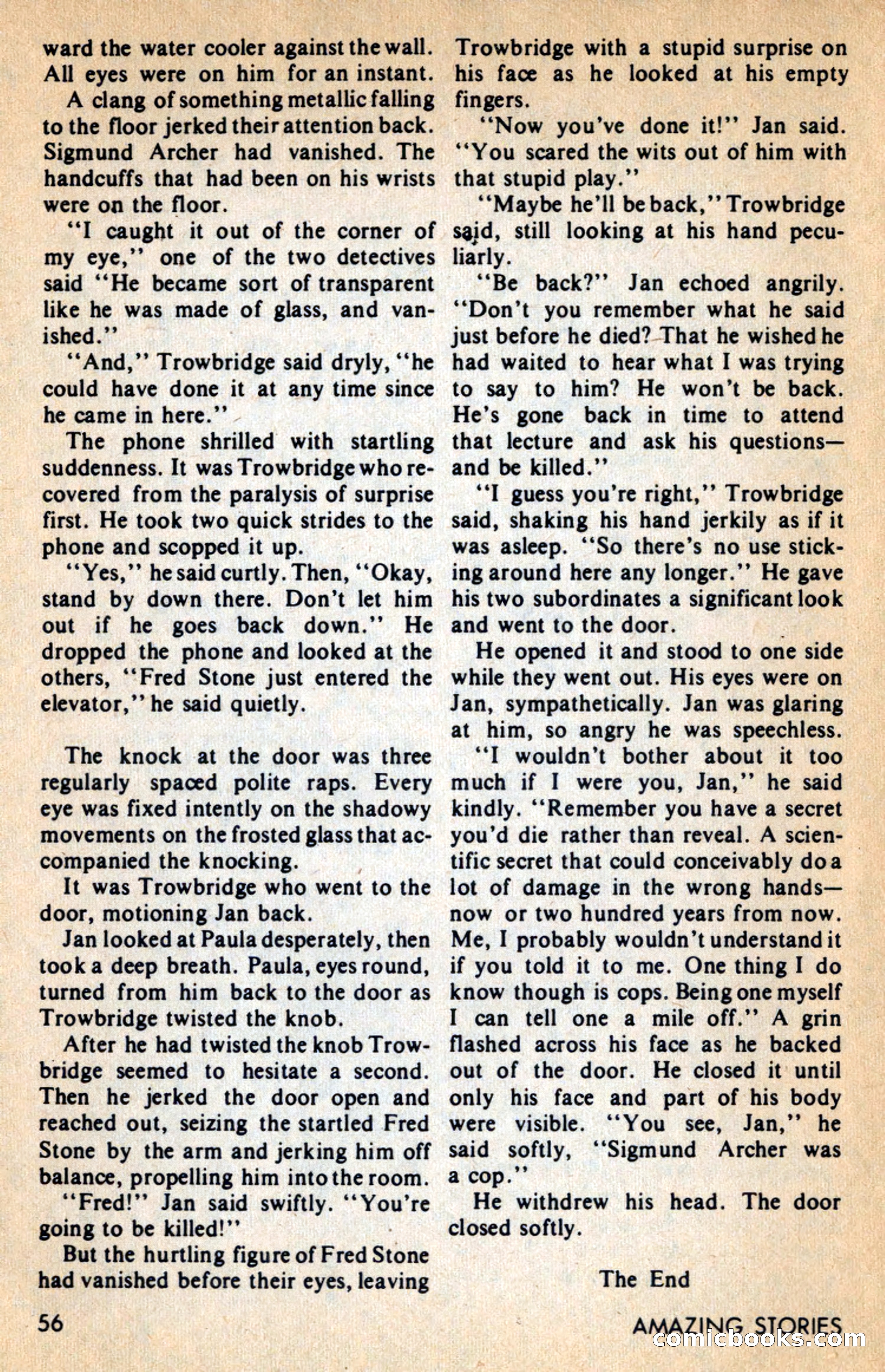 Amazing Stories, February 1968 — page 56 of 148