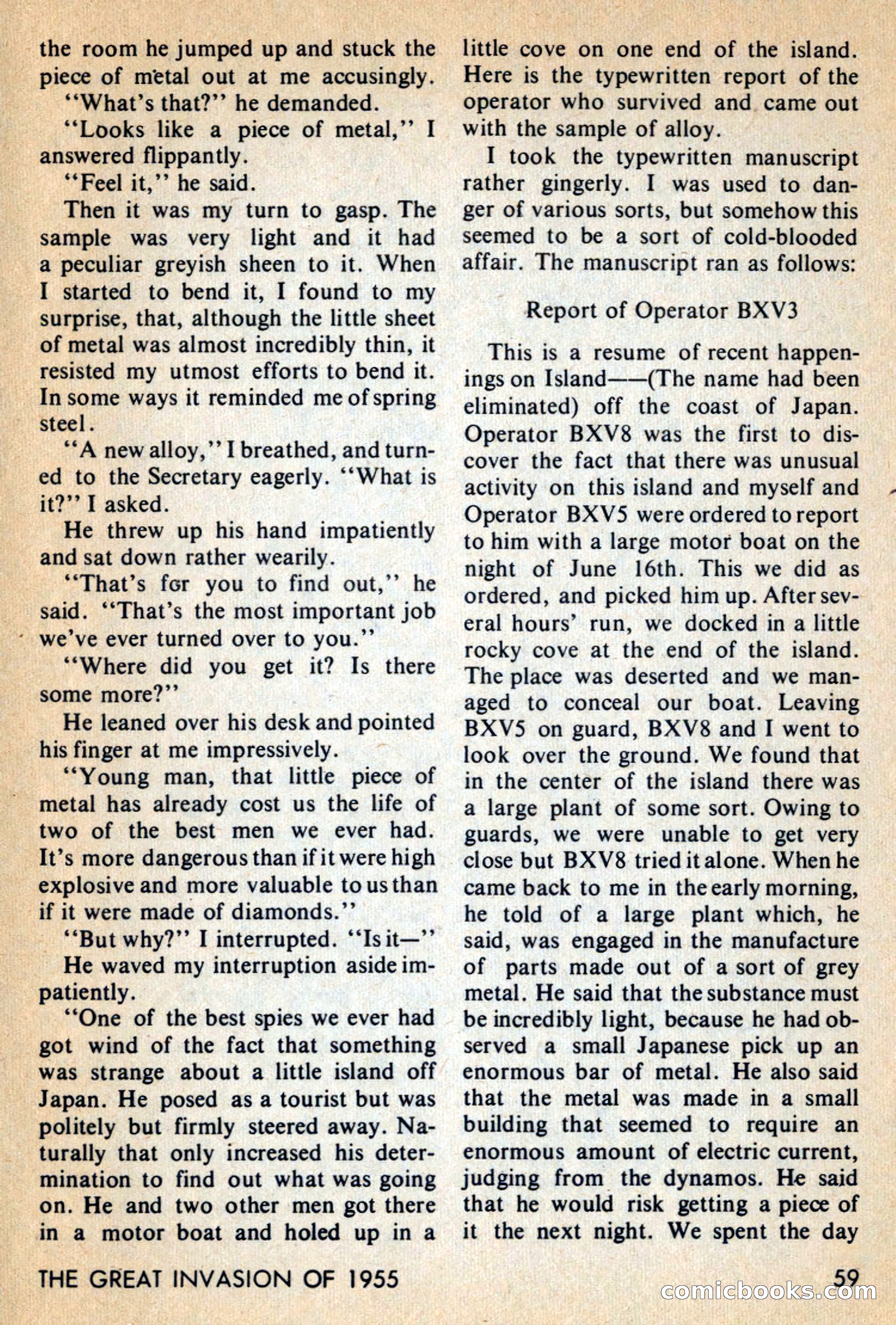 Amazing Stories, February 1968 — page 59 of 148