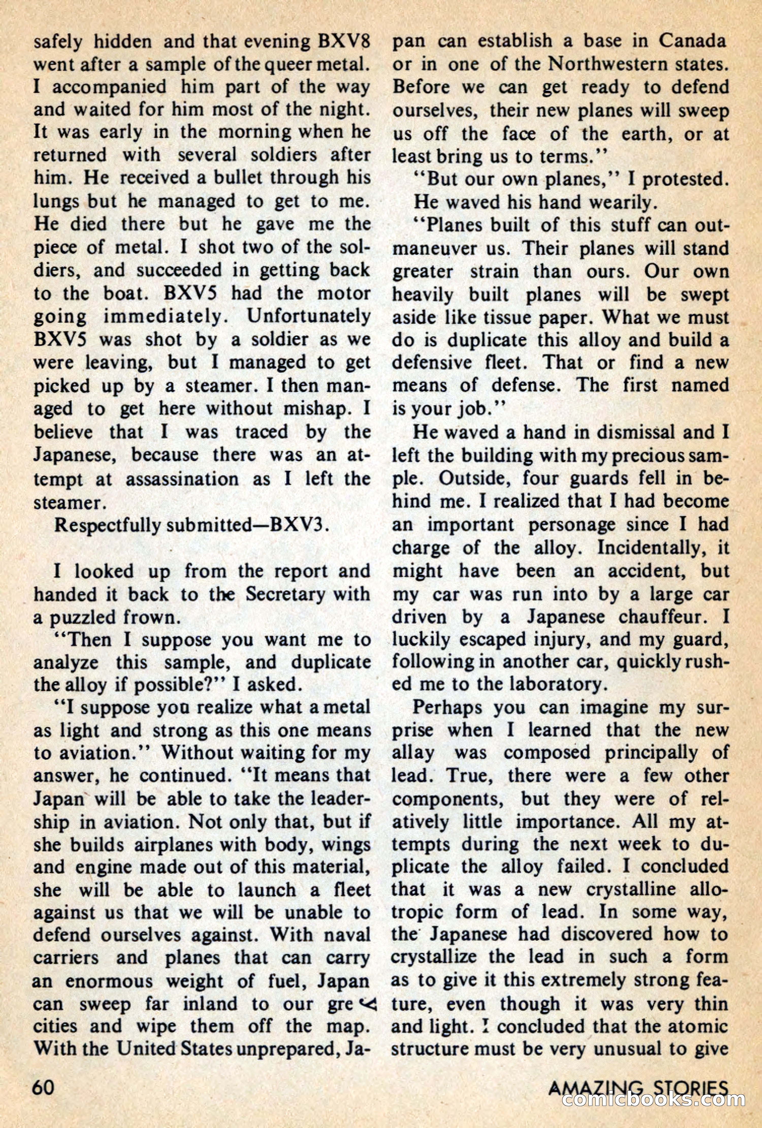 Amazing Stories, February 1968 — page 60 of 148