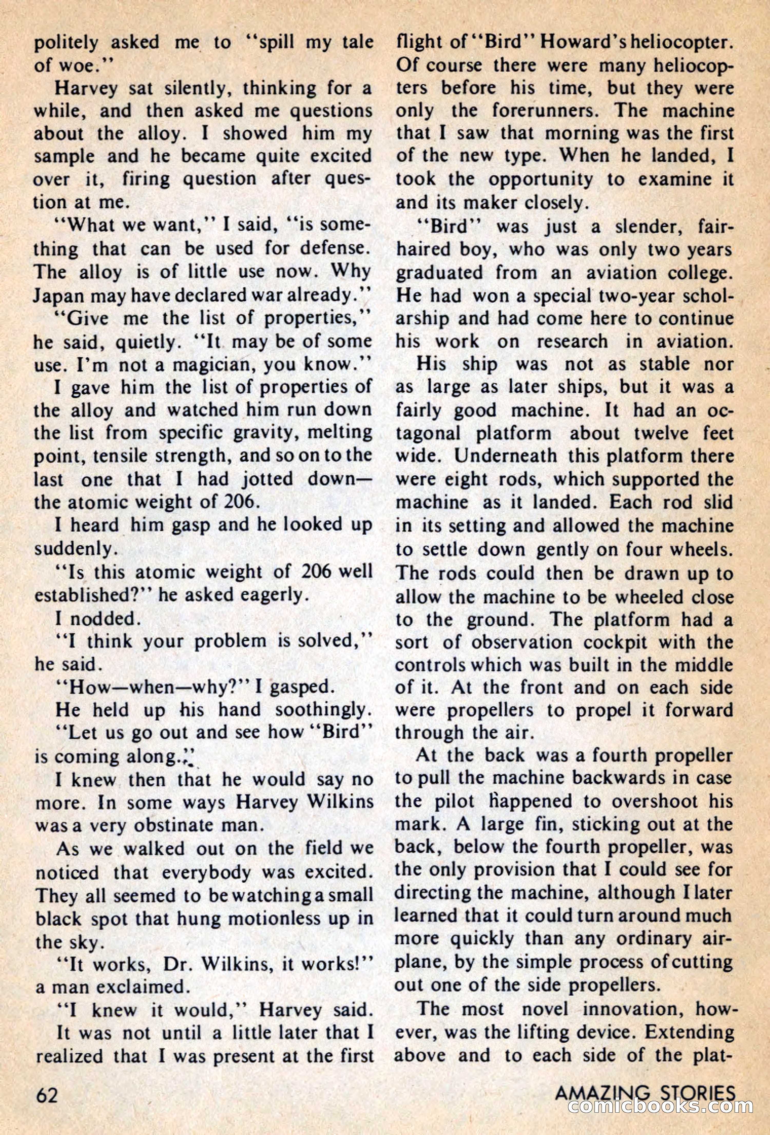 Amazing Stories, February 1968 — page 62 of 148