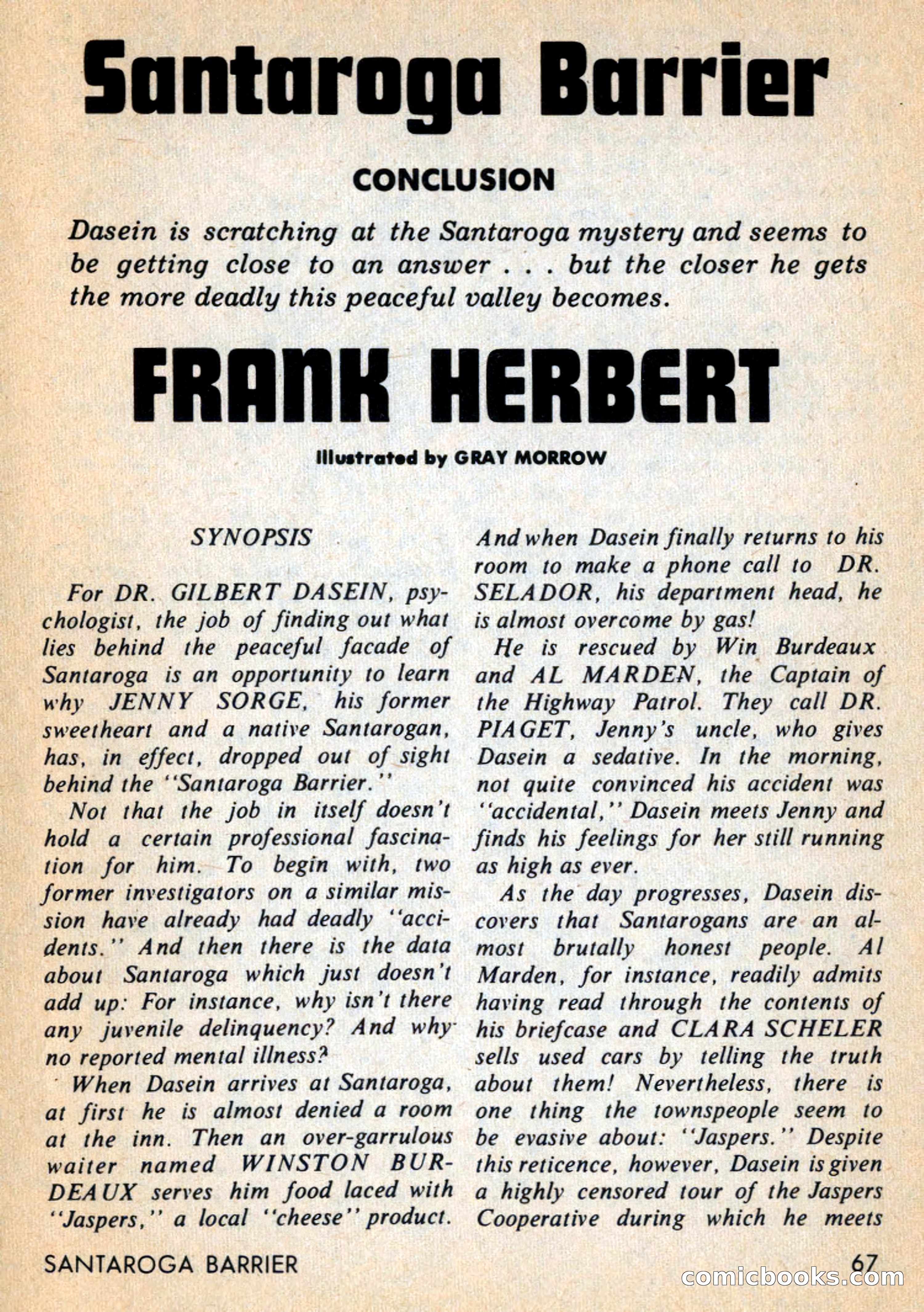 Amazing Stories, February 1968 — page 67 of 148
