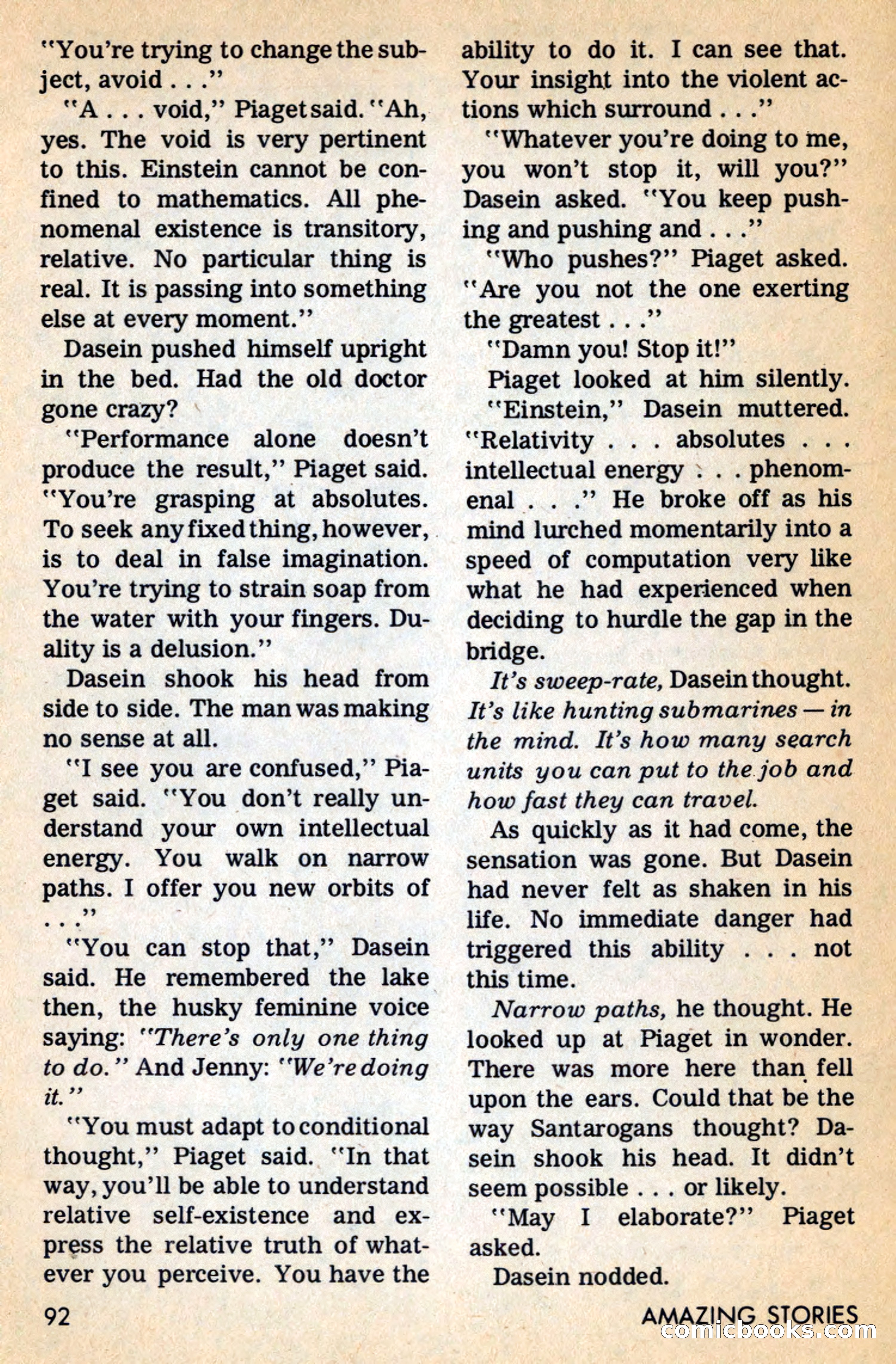 Amazing Stories, February 1968 — page 92 of 148