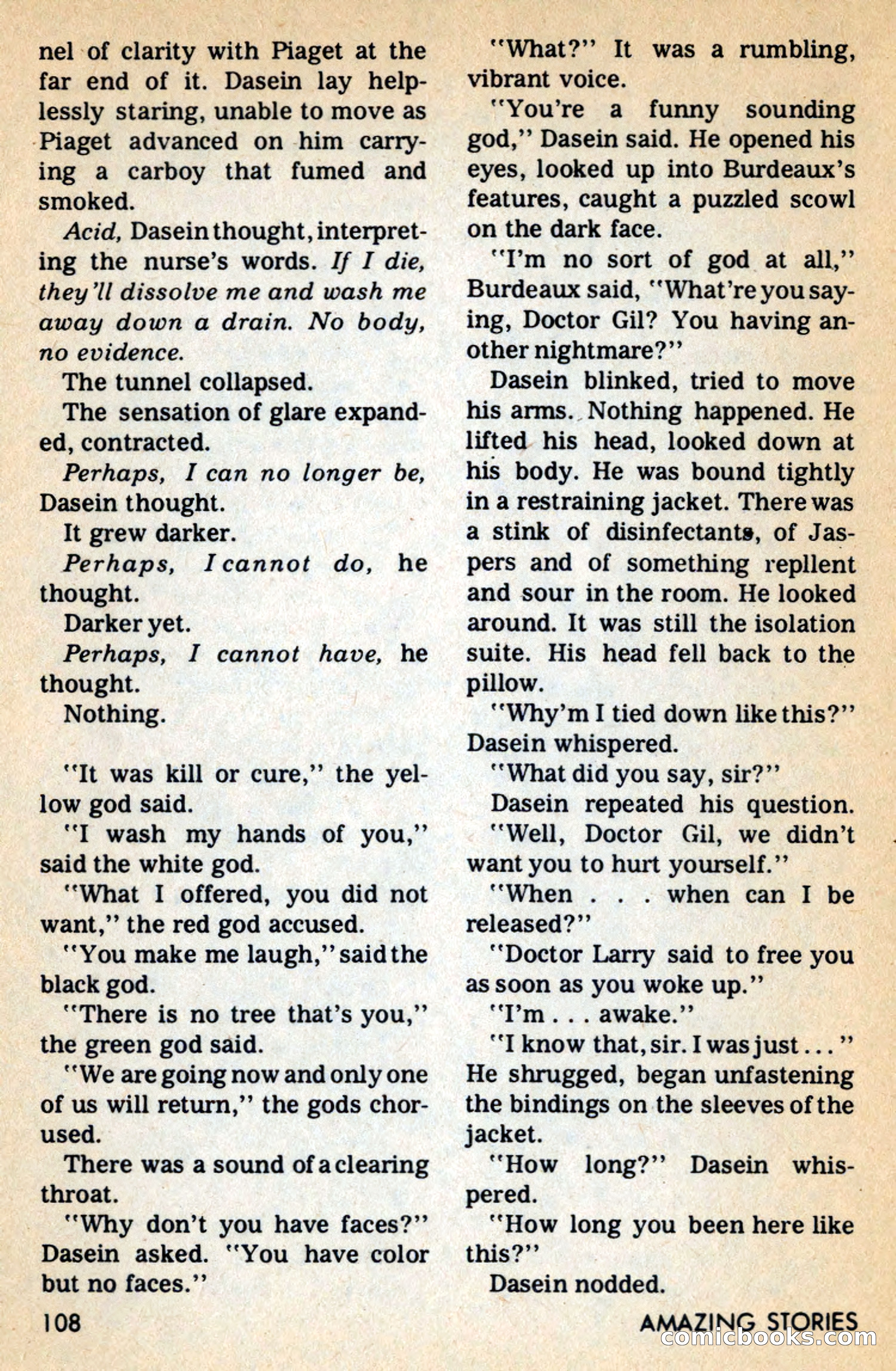 Amazing Stories, February 1968 — page 108 of 148