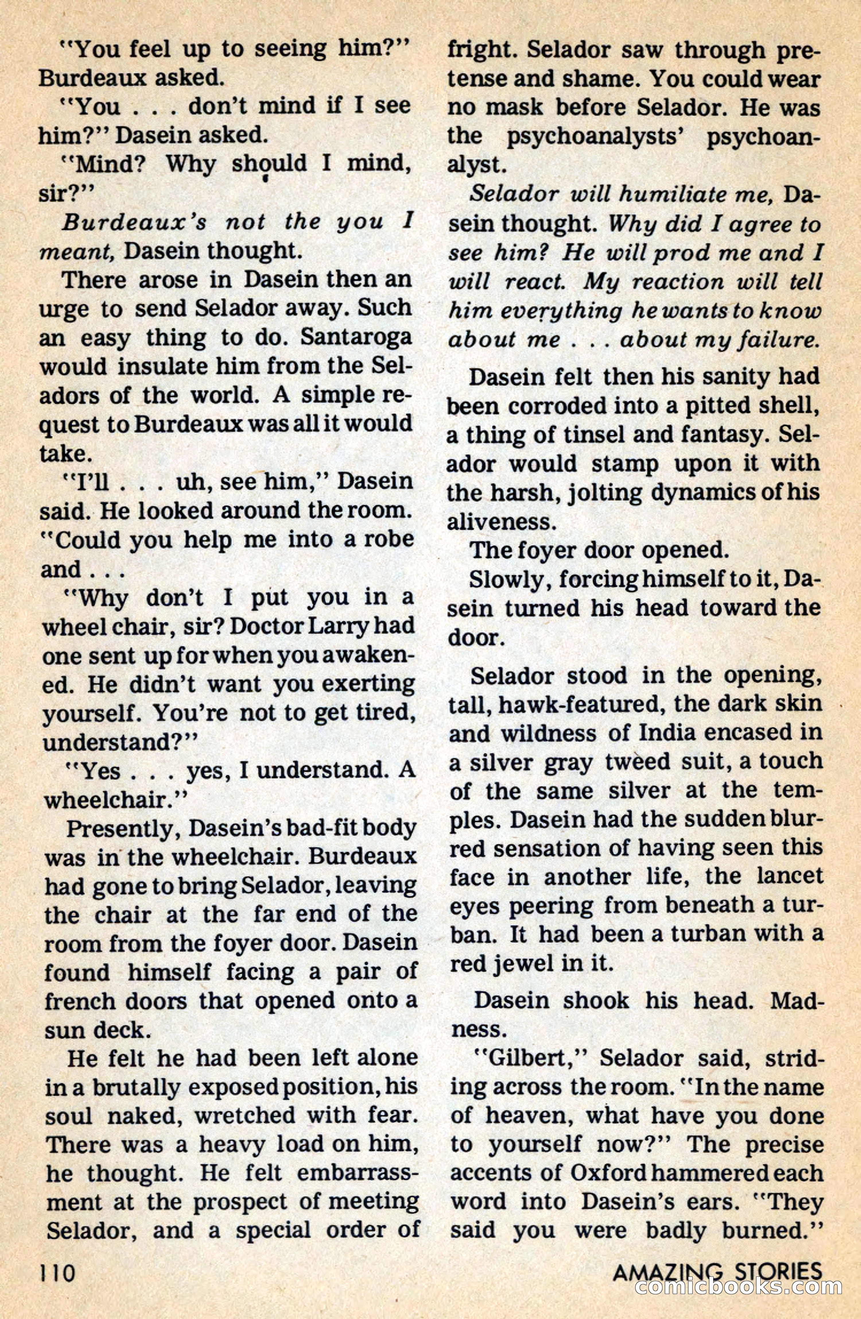 Amazing Stories, February 1968 — page 110 of 148