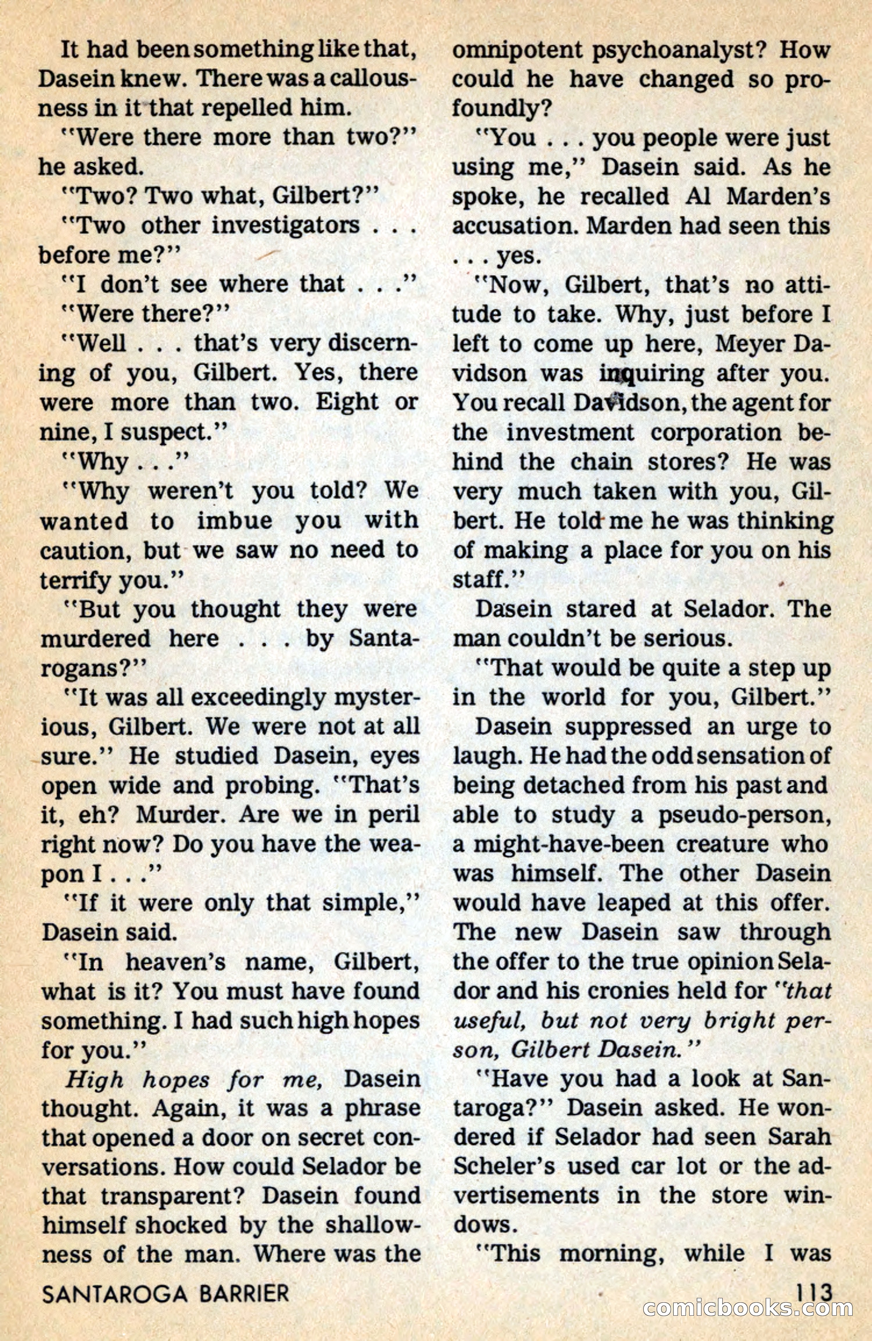 Amazing Stories, February 1968 — page 113 of 148
