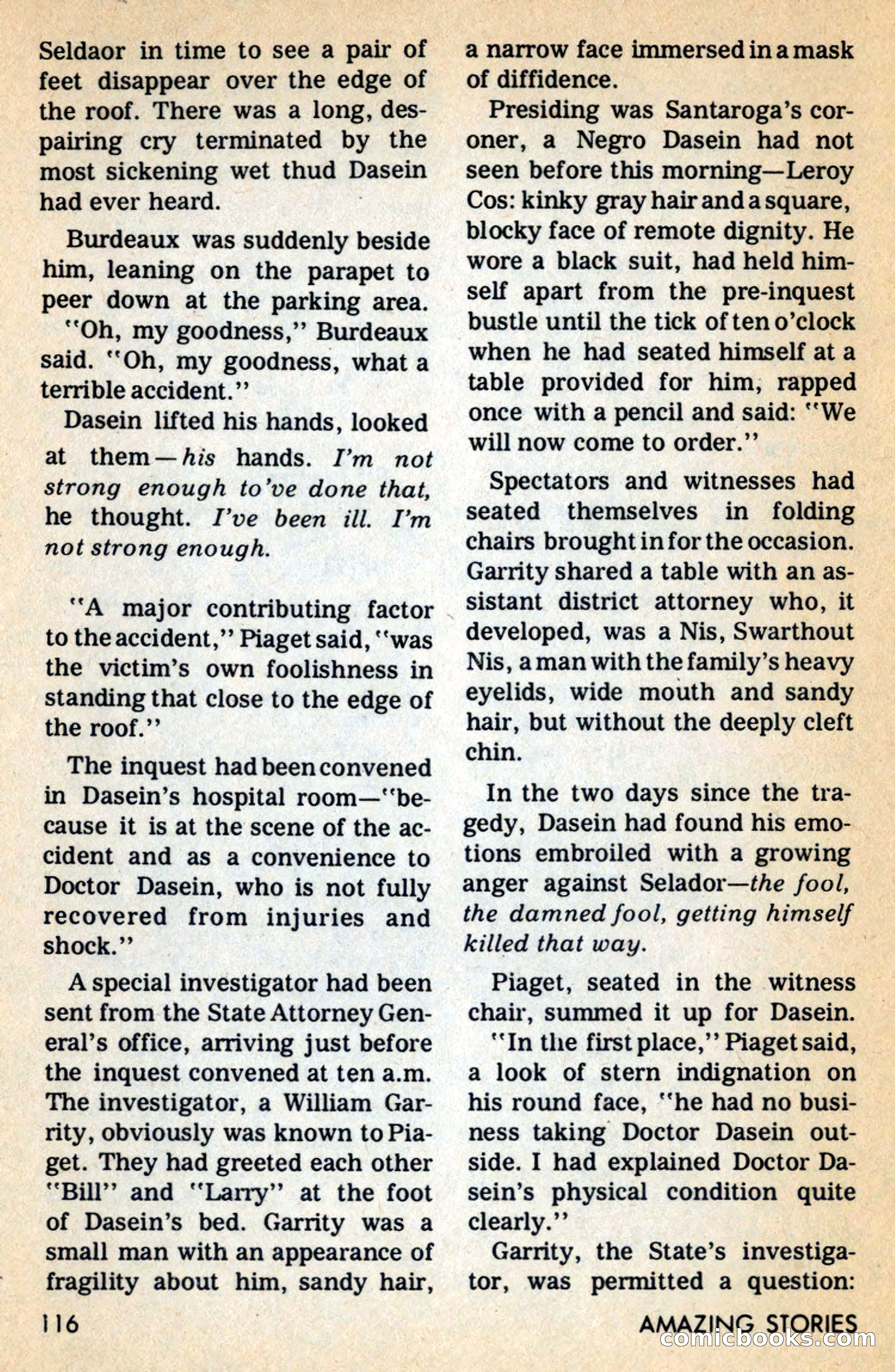 Amazing Stories, February 1968 — page 116 of 148