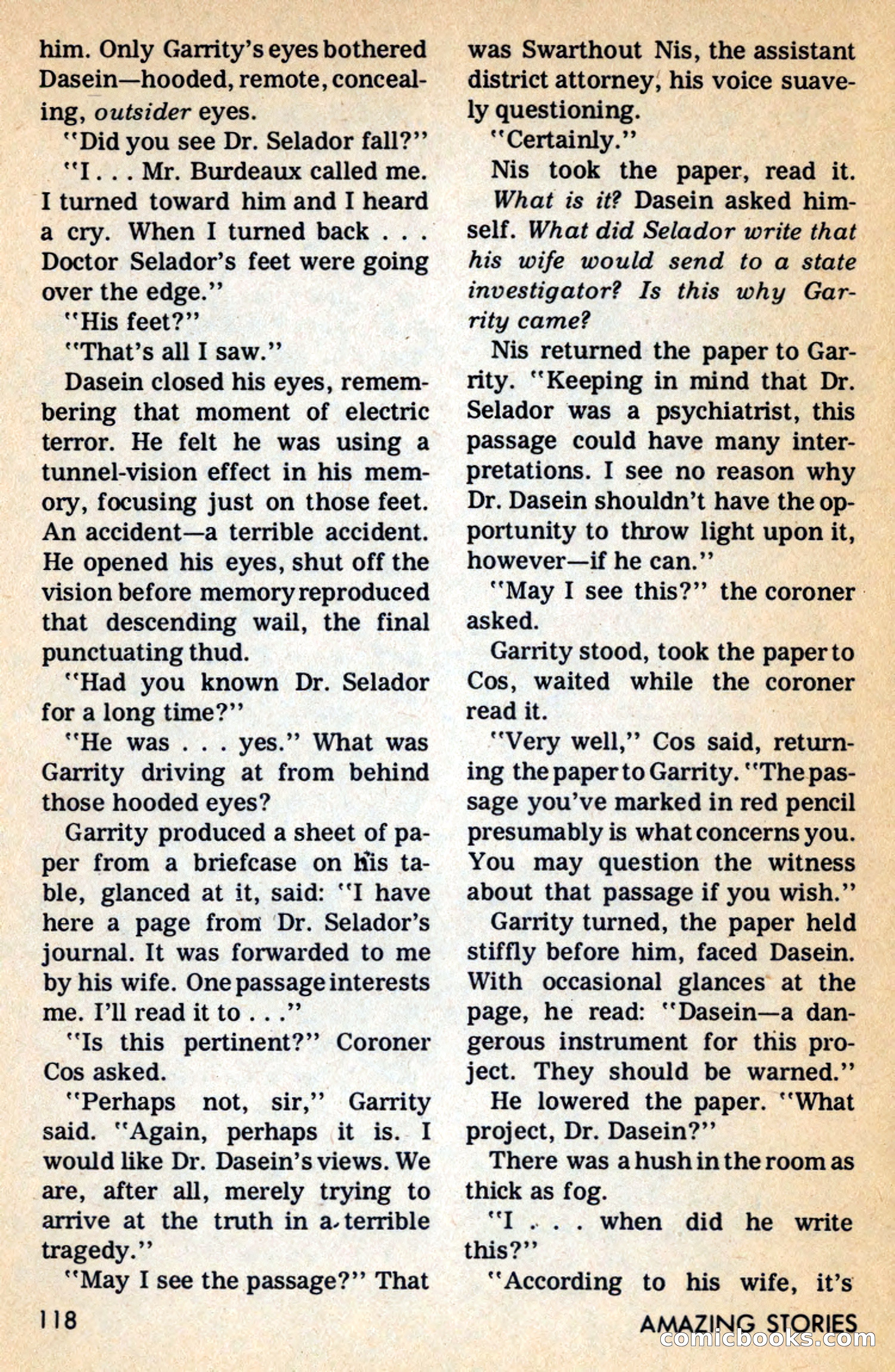 Amazing Stories, February 1968 — page 118 of 148