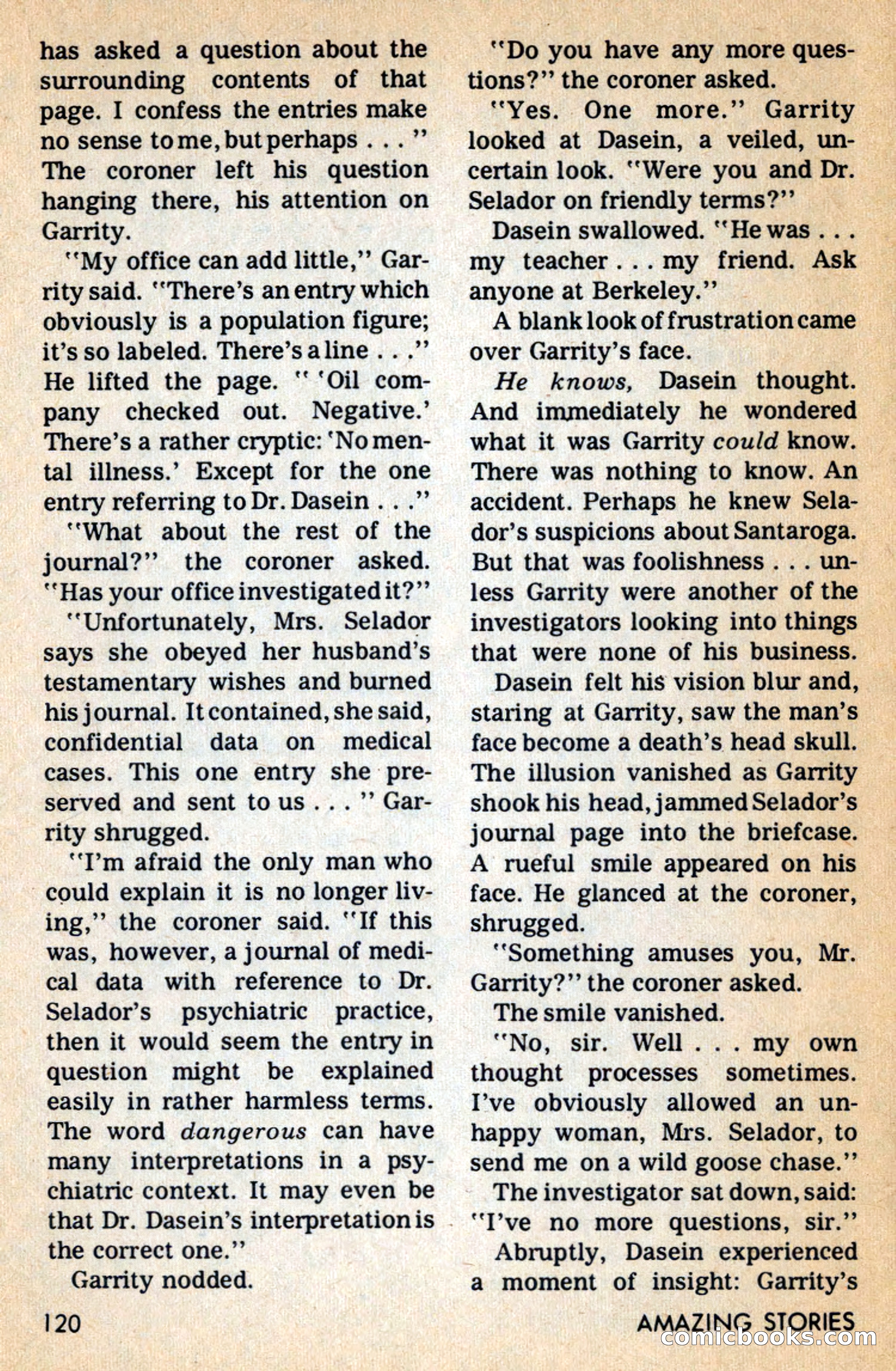 Amazing Stories, February 1968 — page 120 of 148