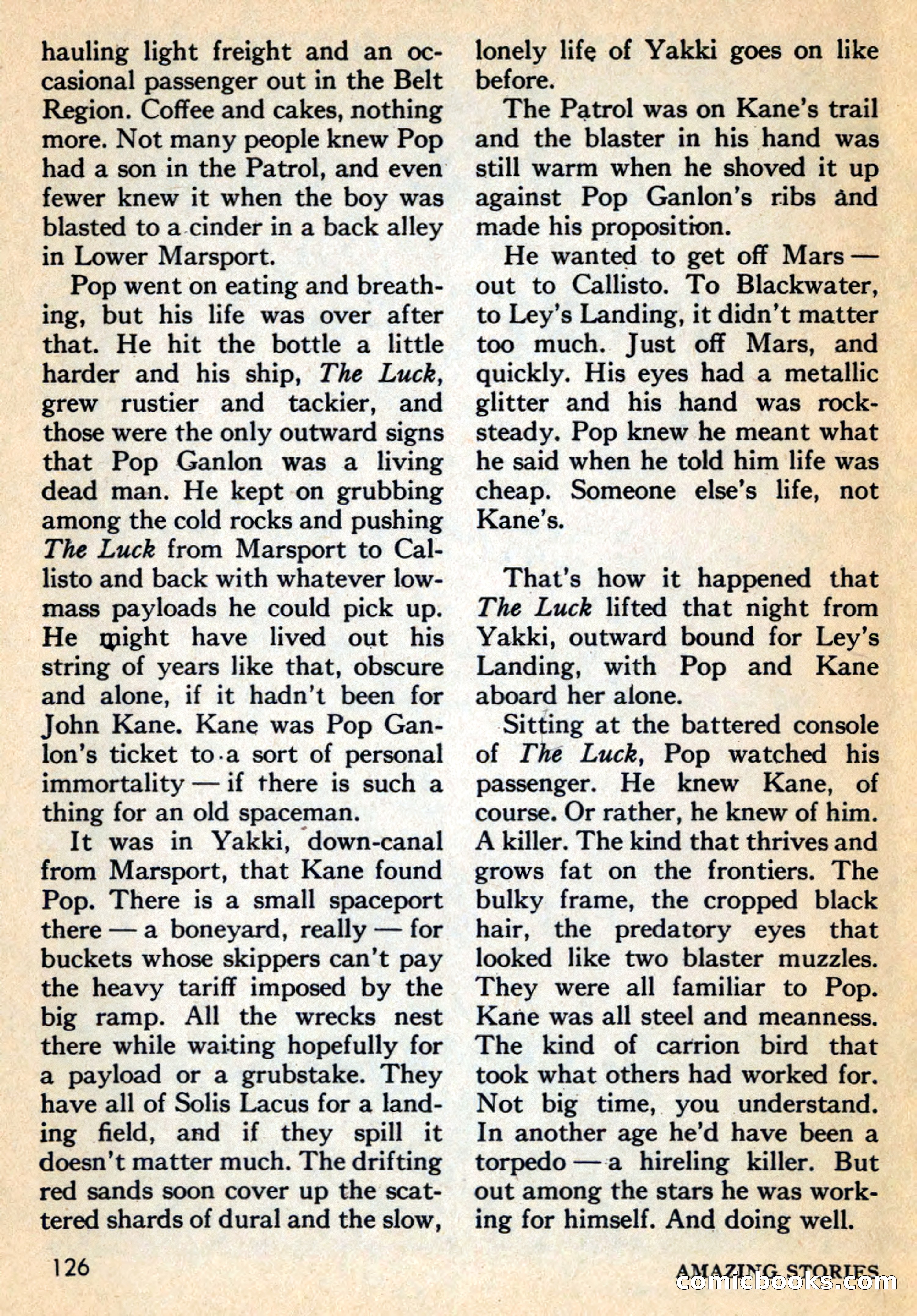 Amazing Stories, February 1968 — page 126 of 148