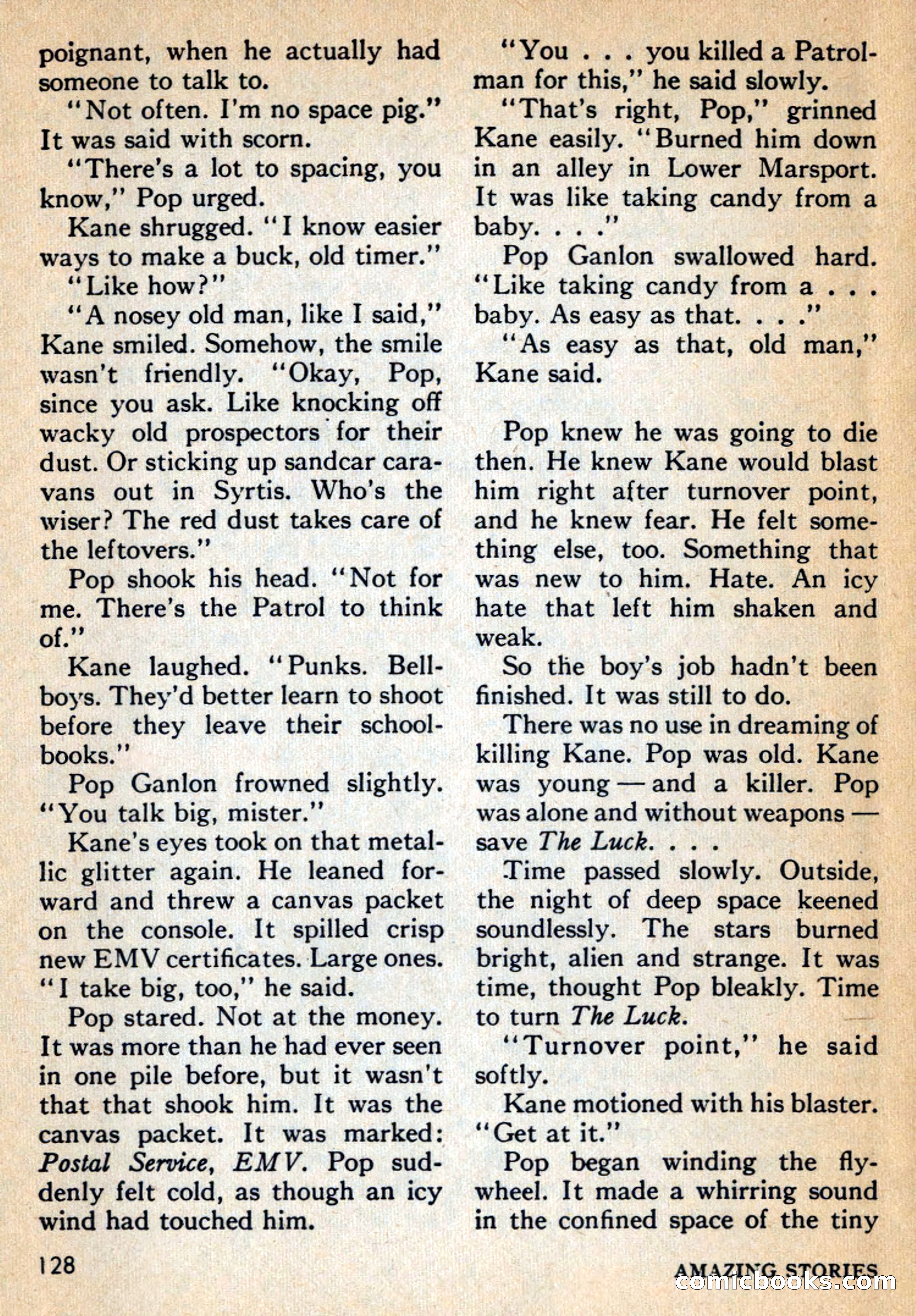 Amazing Stories, February 1968 — page 128 of 148