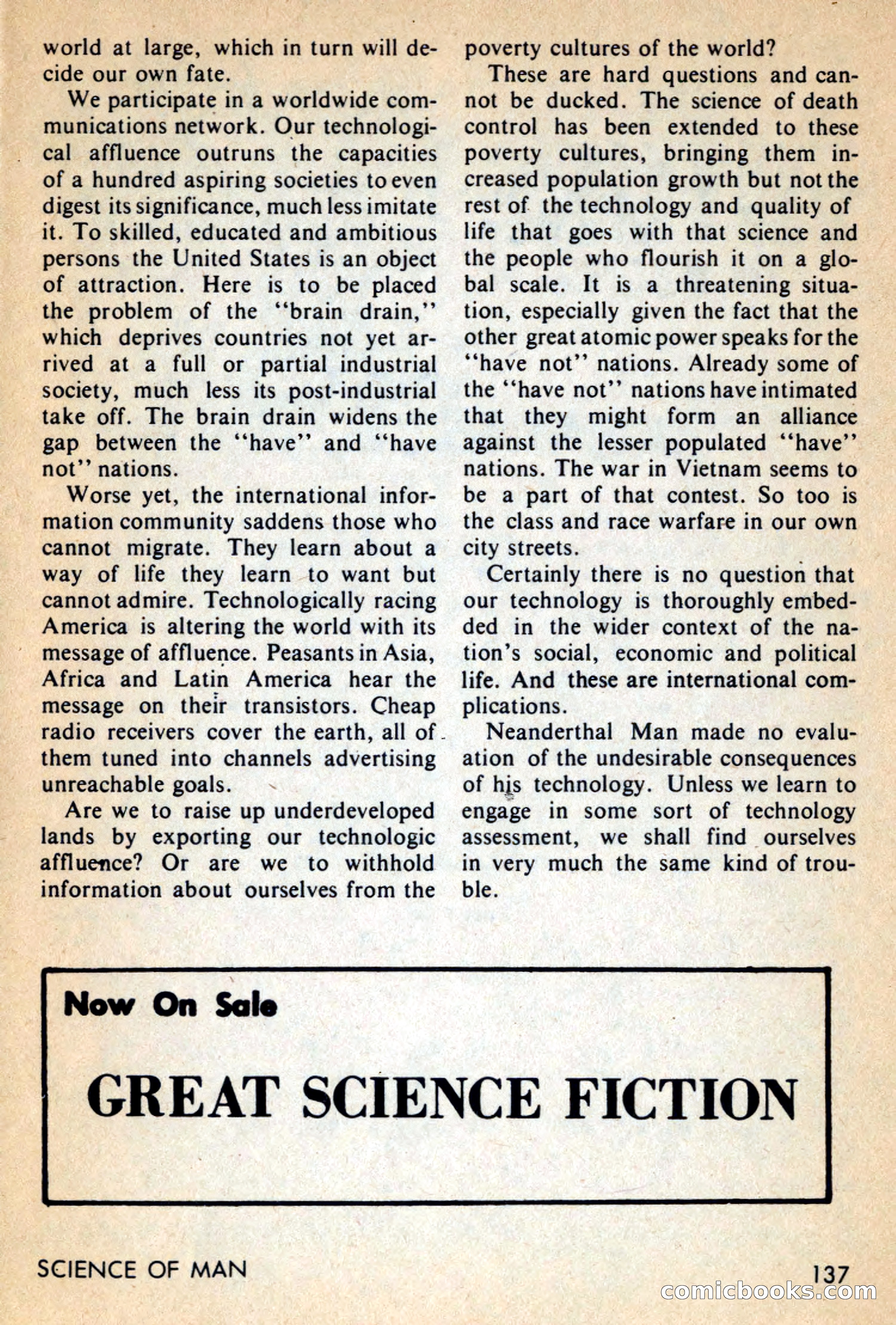 Amazing Stories, February 1968 — page 137 of 148