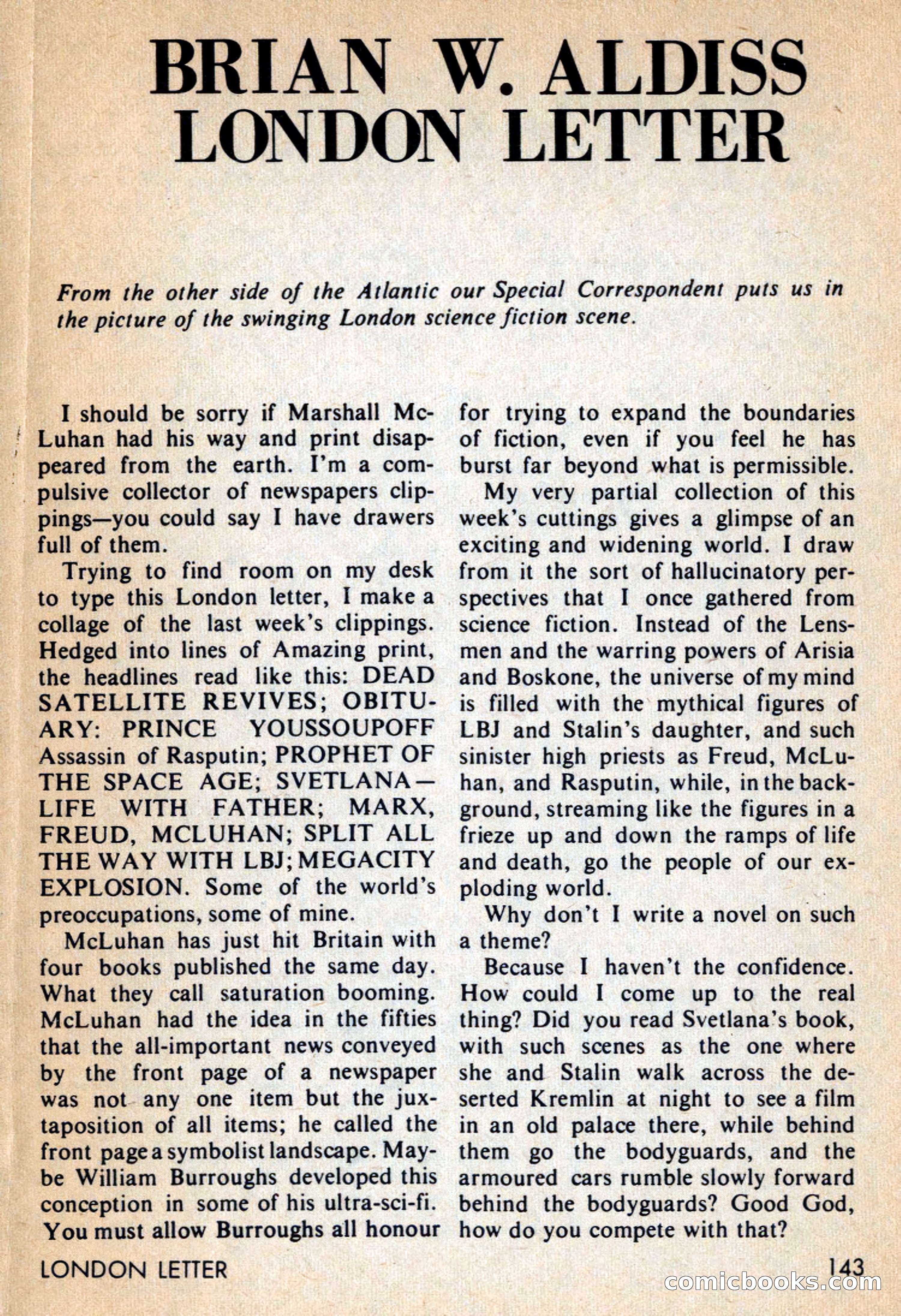 Amazing Stories, February 1968 — page 143 of 148