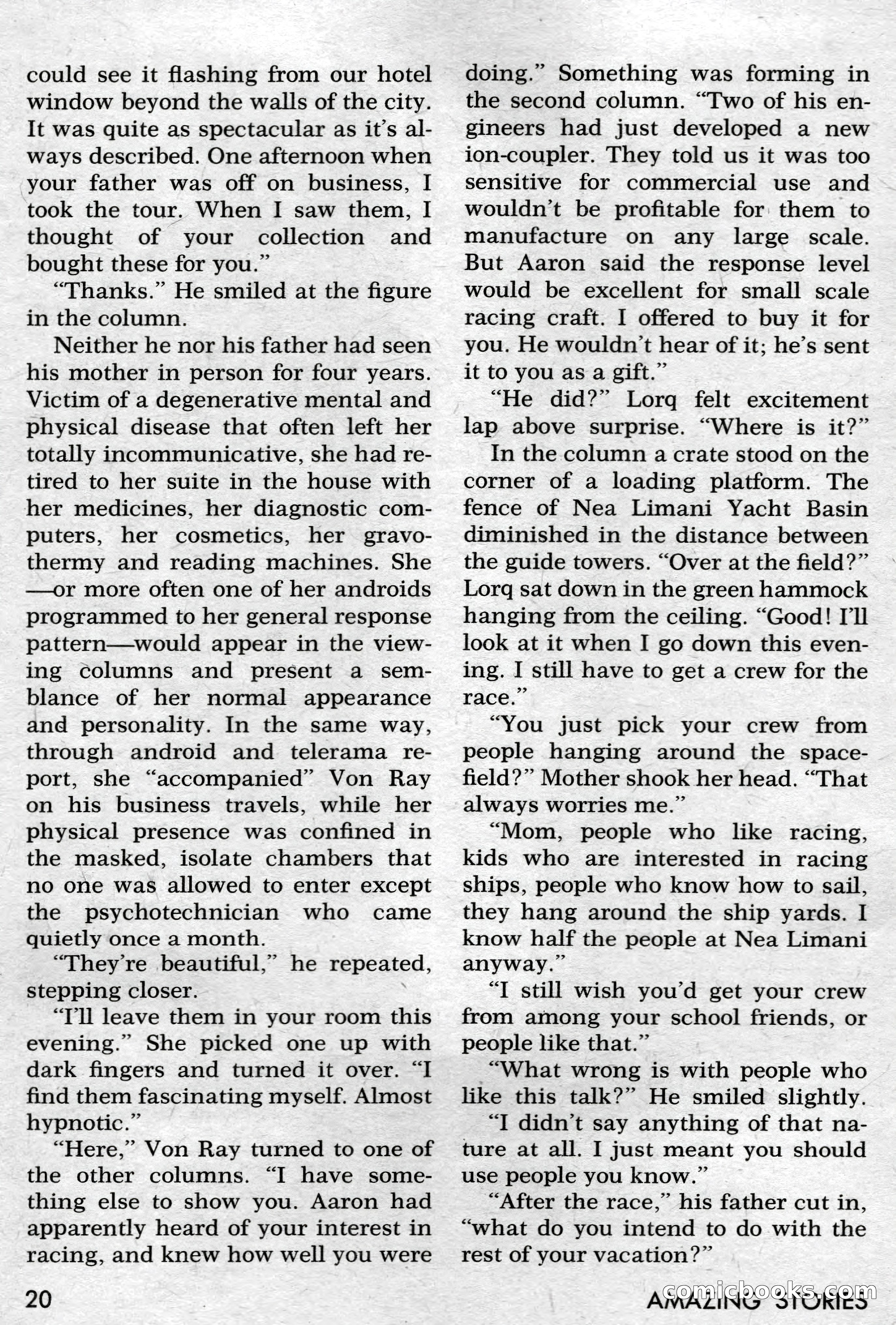Amazing Stories, July 1968 — page 20 of 148
