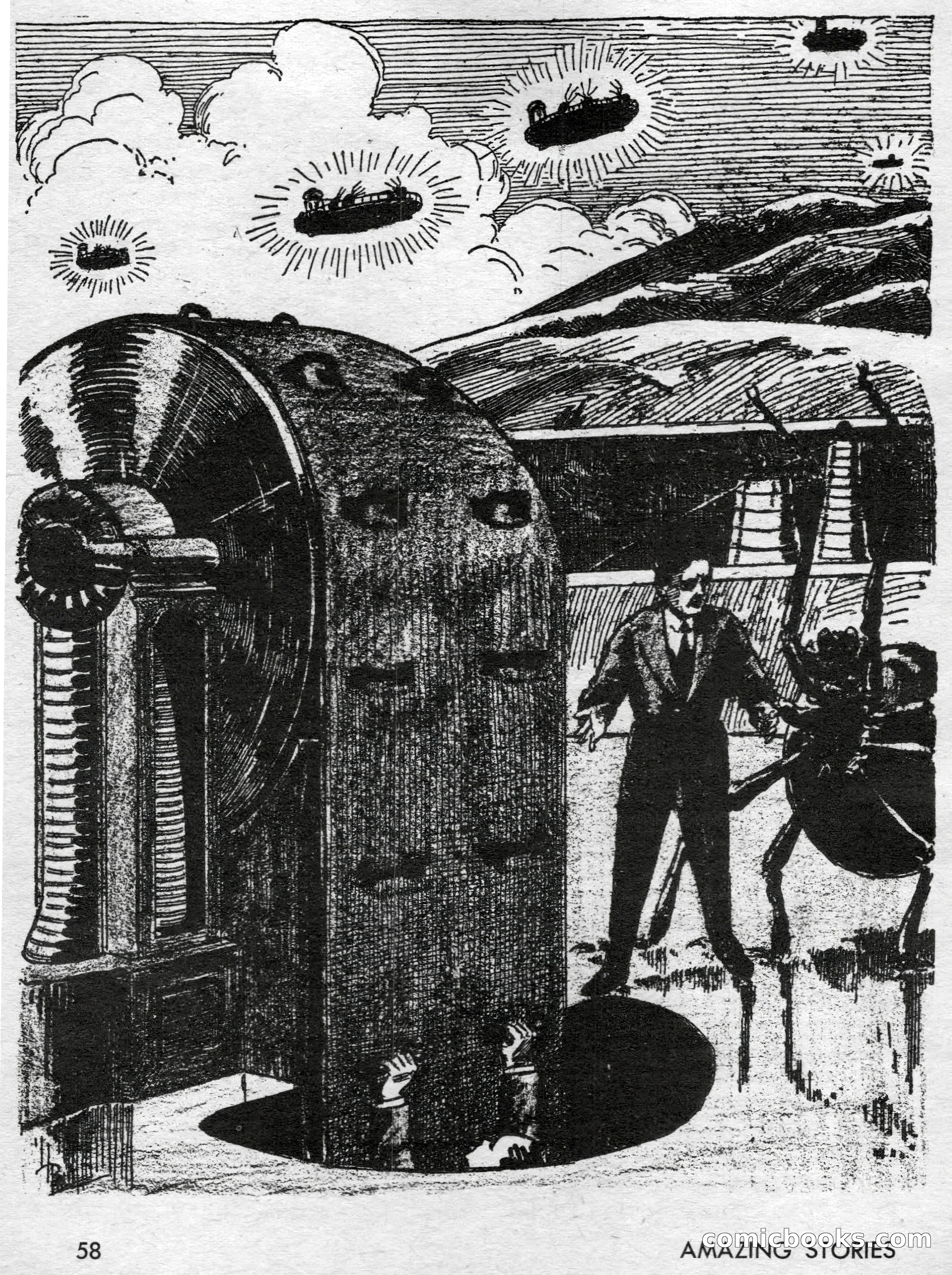 Amazing Stories, July 1968 — page 58 of 148