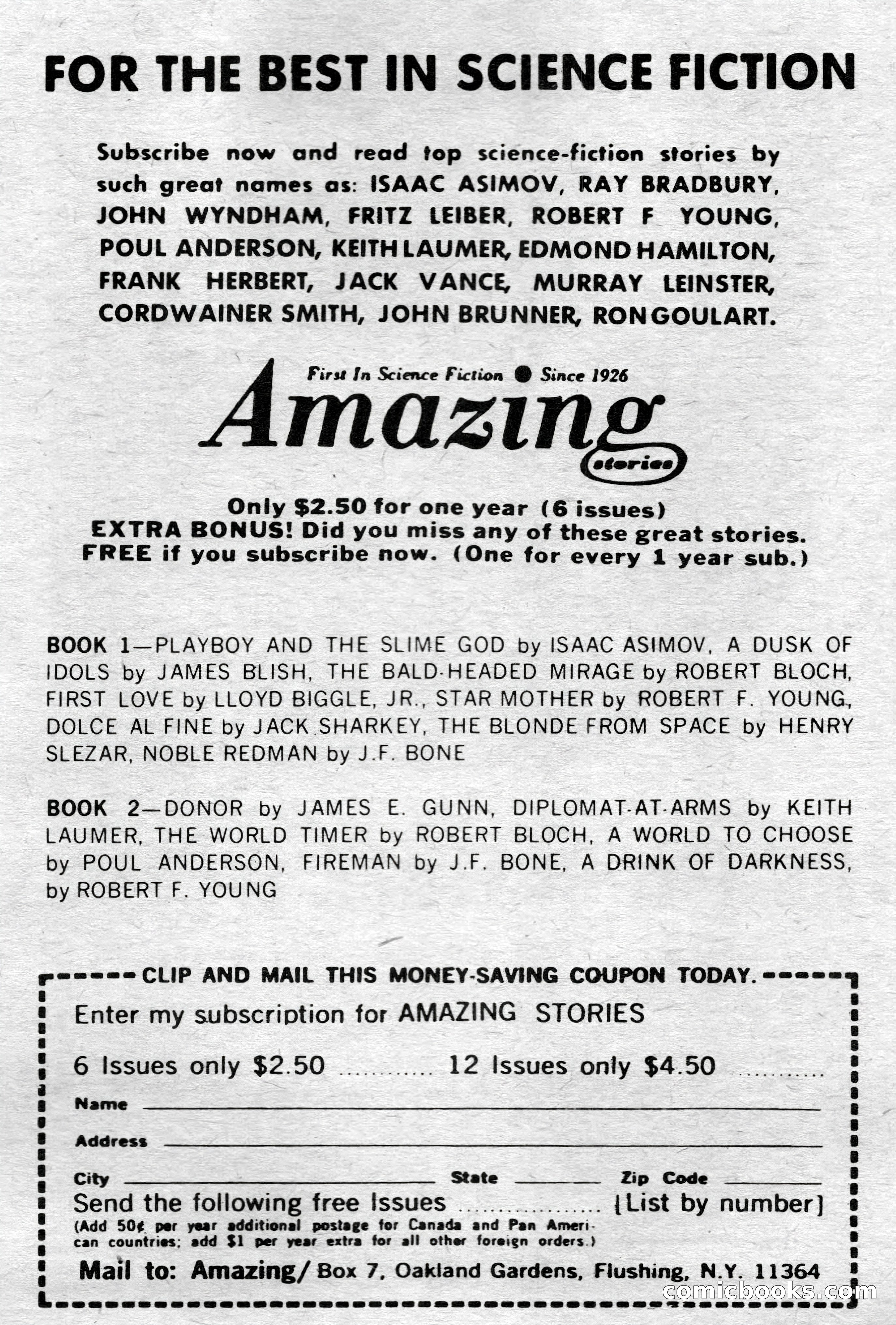 Amazing Stories, July 1968 — page 99 of 148